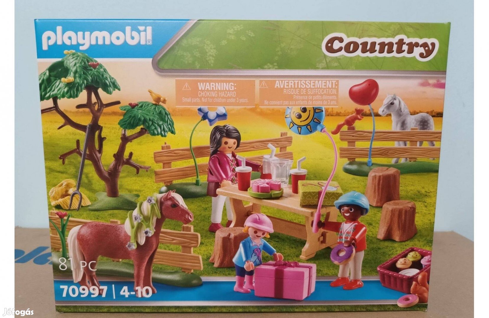 Playmobil Country 70997 Gyermekszülinap A Farmon Új Bontatlan