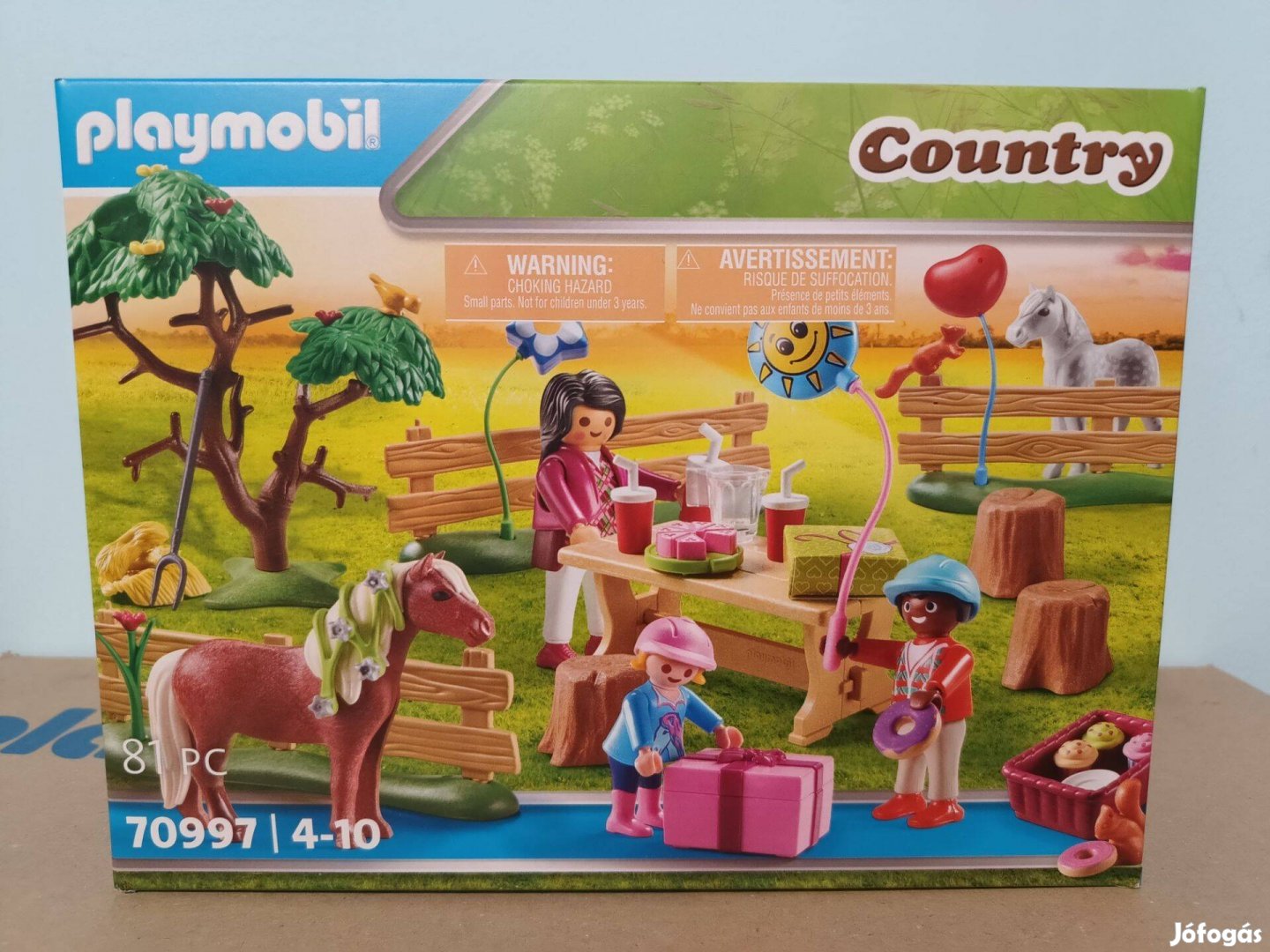 Playmobil Country 70997 Gyermekszülinap A Farmon Új Bontatlan