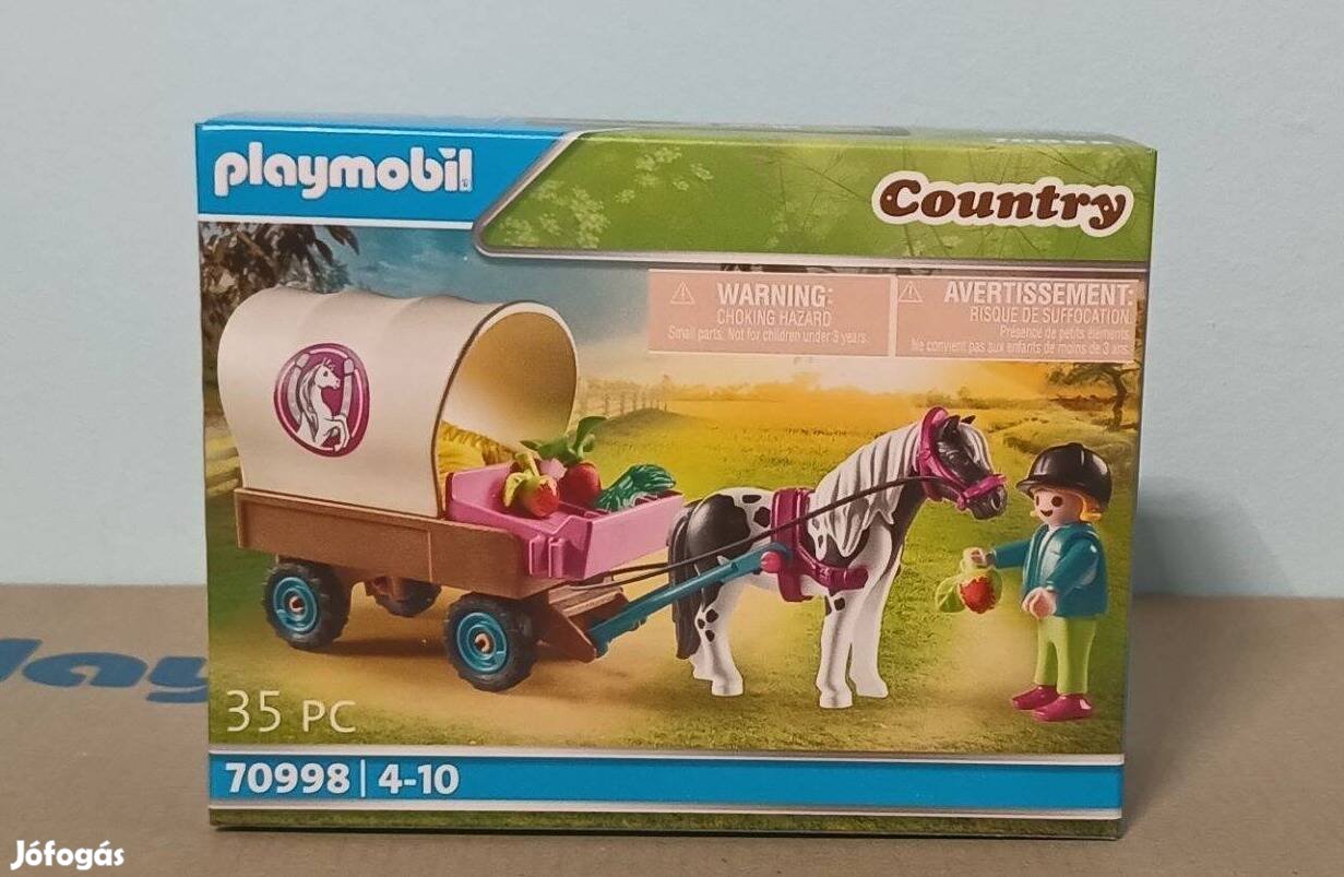 Playmobil Country 70998 Póni Lovaskocsi Új Bontatlan