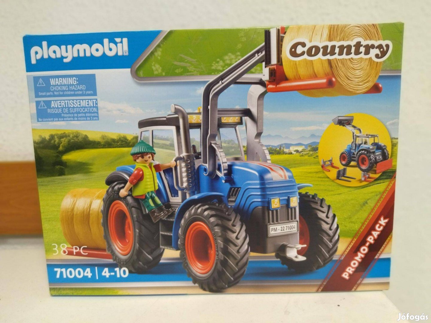 Playmobil Country 71004 Óriás traktor új, bontatlan