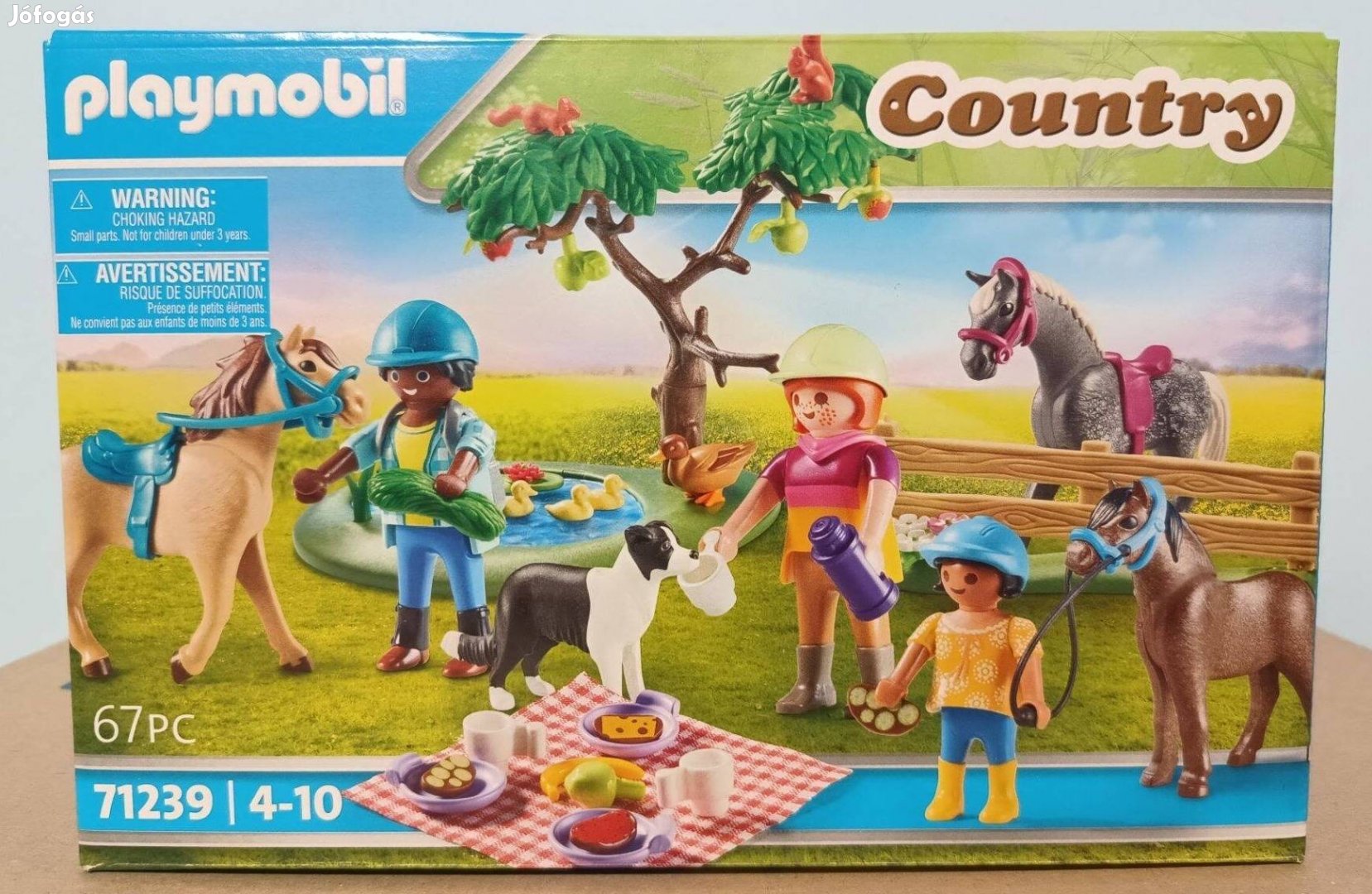 Playmobil Country 71239 Lovas Piknik Új Bontatlan