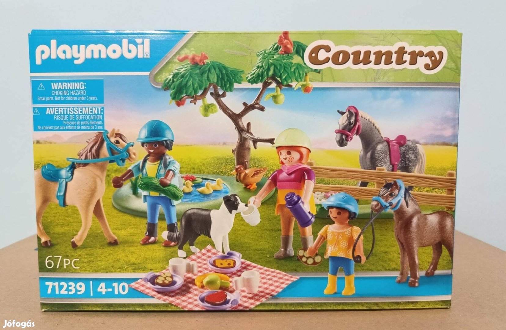 Playmobil Country 71239 Lovas Piknik Új Bontatlan