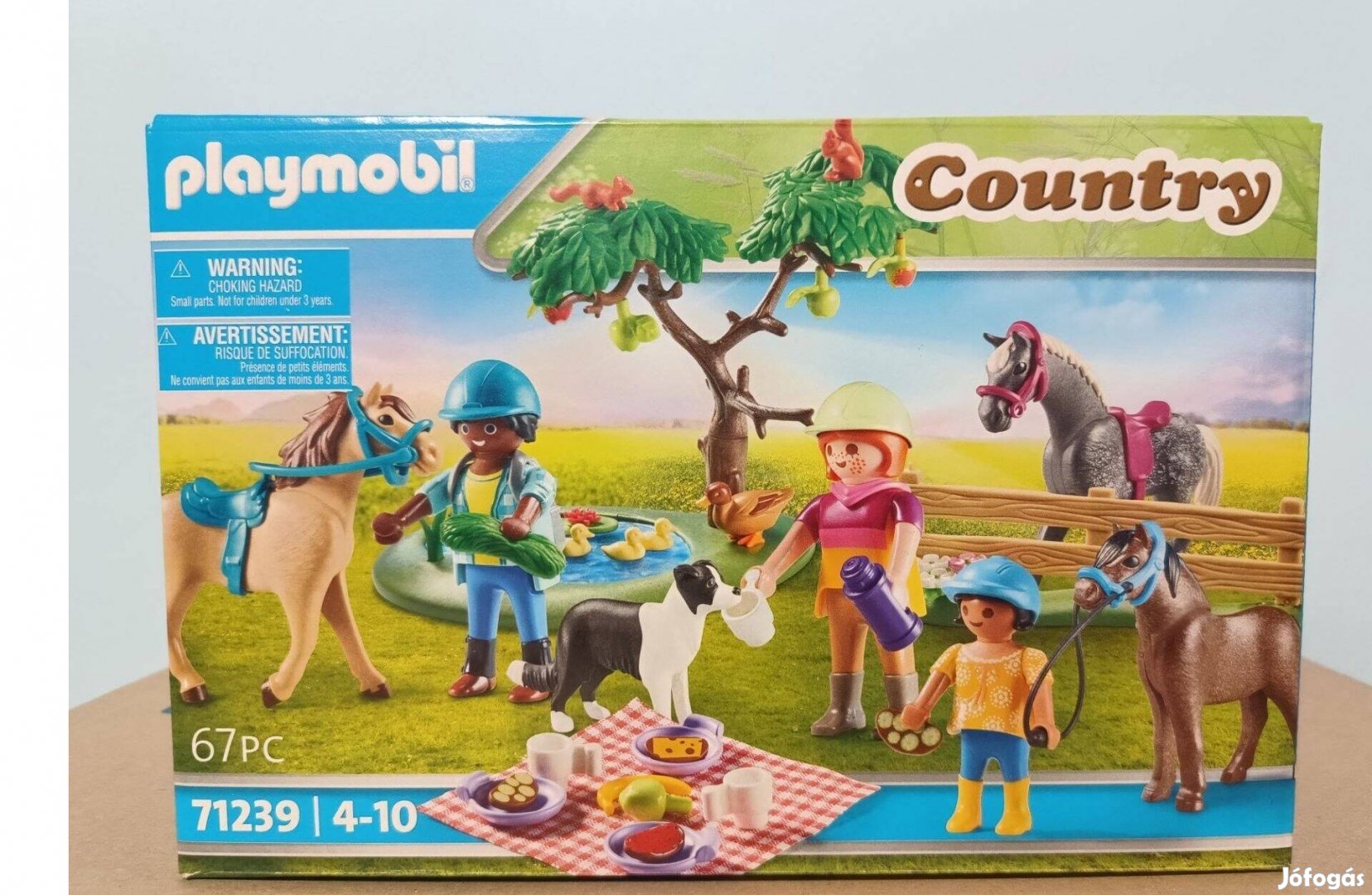 Playmobil Country 71239 Lovas Piknik Új Bontatlan