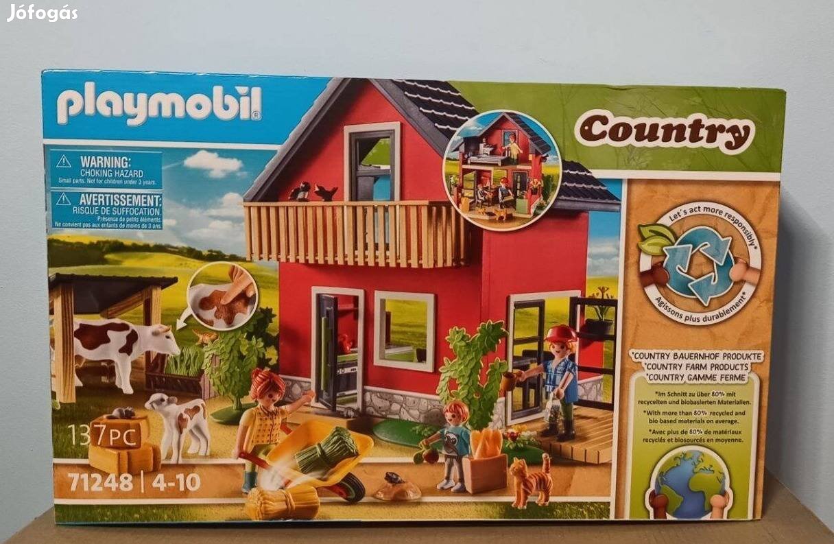 Playmobil Country 71248 Parasztház Új Bontatlan