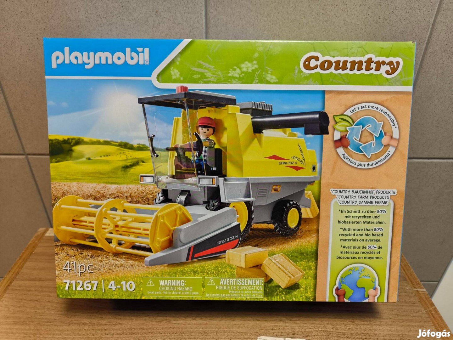 Playmobil Country 71267 Kombájn új, bontatlan