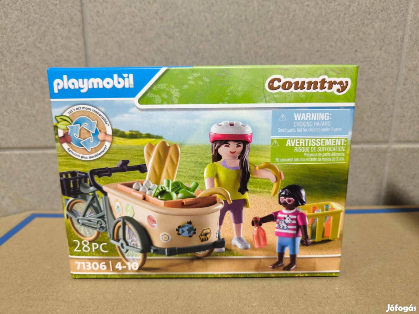 Playmobil Country 71306 Teherbicikli új, bontatlan