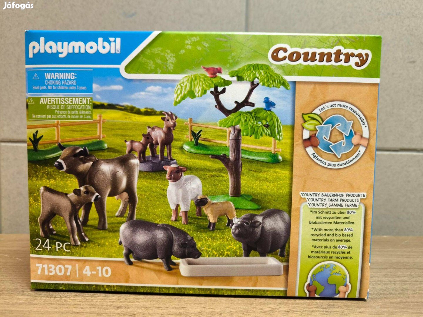 Playmobil Country 71307 A farm állatai új, bontatlan