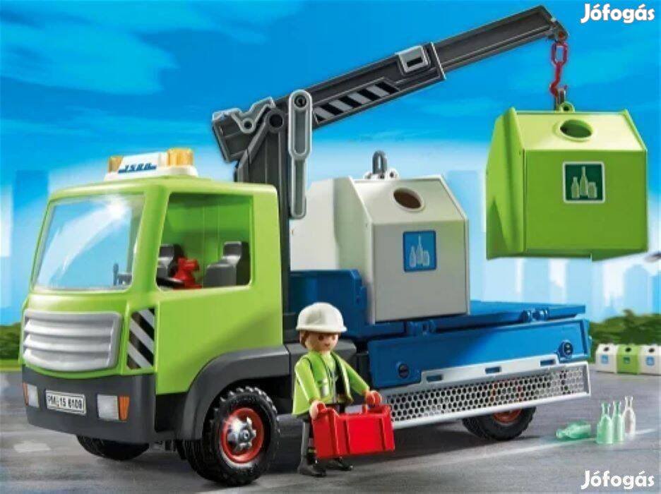 Playmobil Darus Hulladékszállító Teherautó 6109