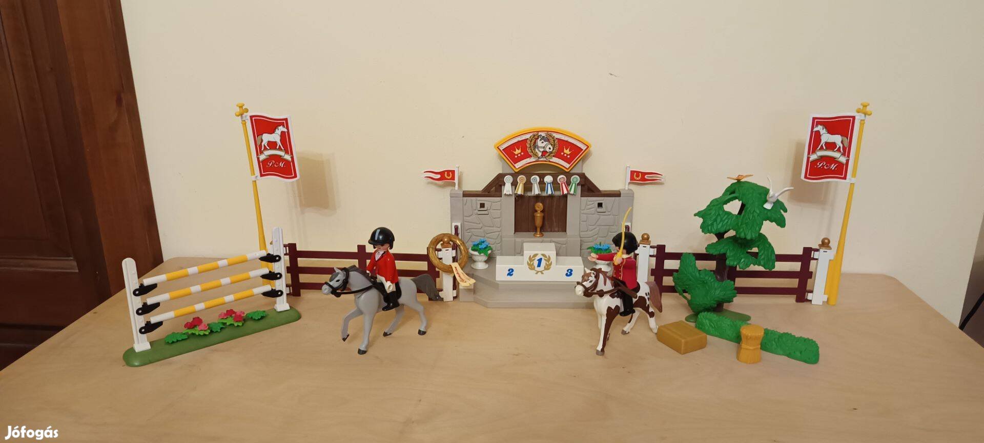 Playmobil Díjugratás győzelmi emelvény