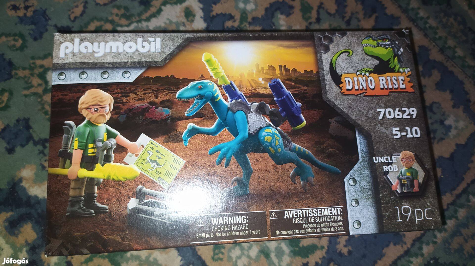 Playmobil Dino Rise 70629 Rob harcra készen