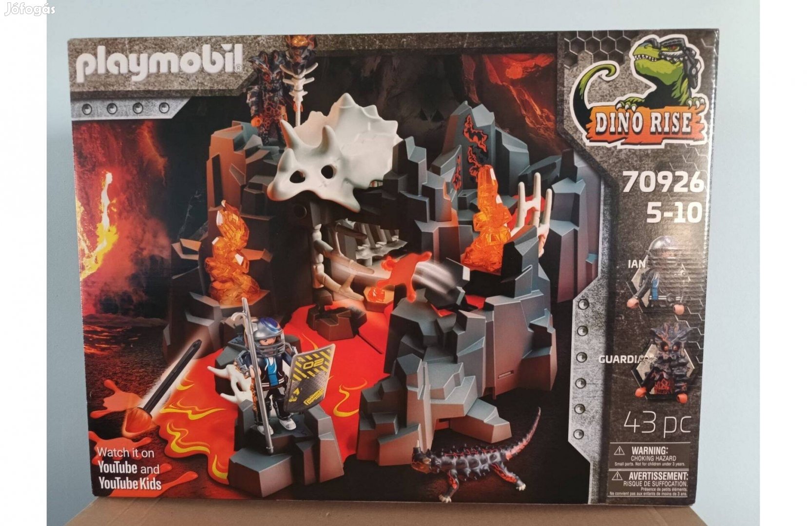 Playmobil Dino Rise 70926 A Lávaforrás Őrzője Bontatlan Új