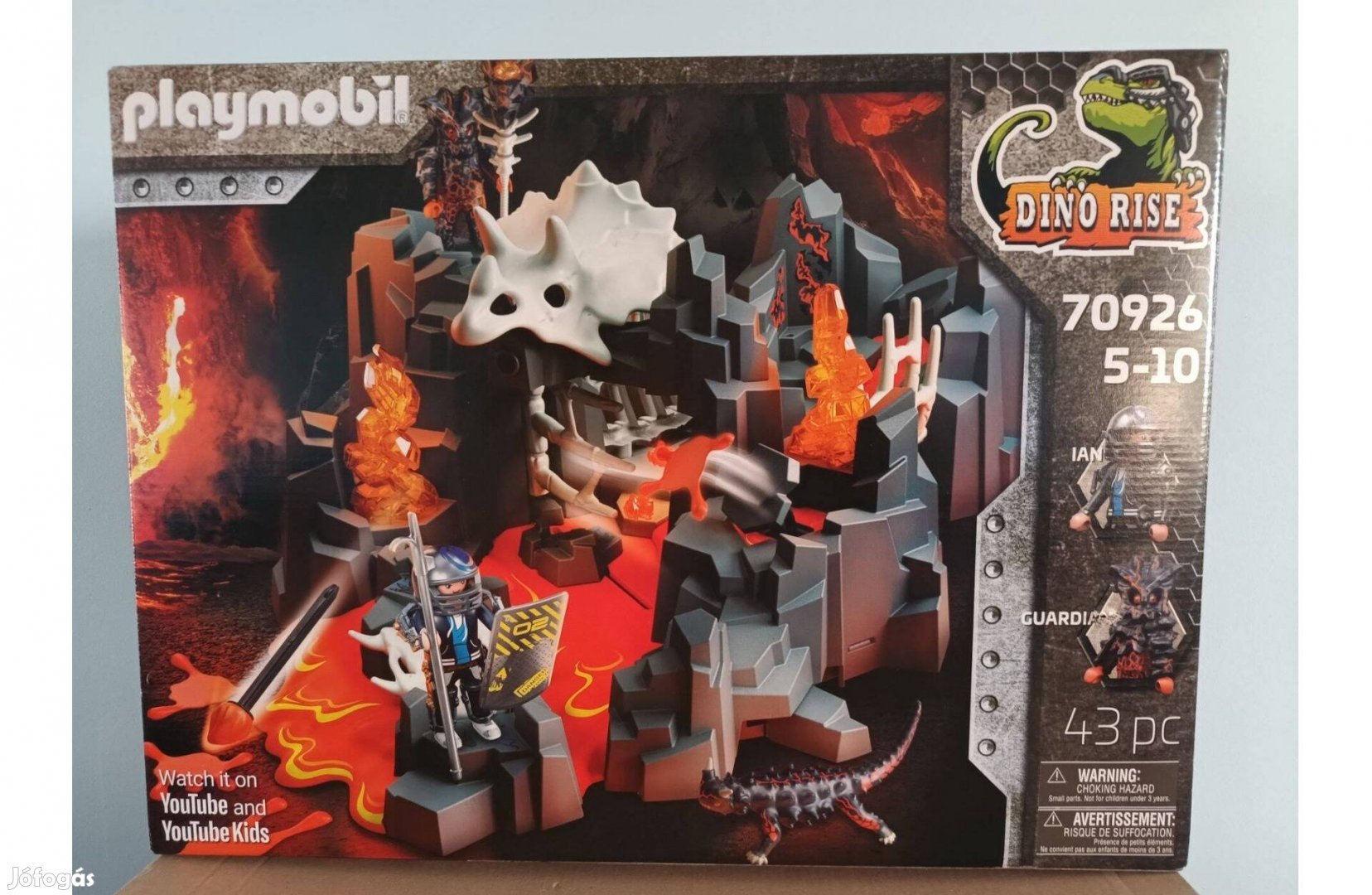 Playmobil Dino Rise 70926 A Lávaforrás Őrzője Bontatlan Új