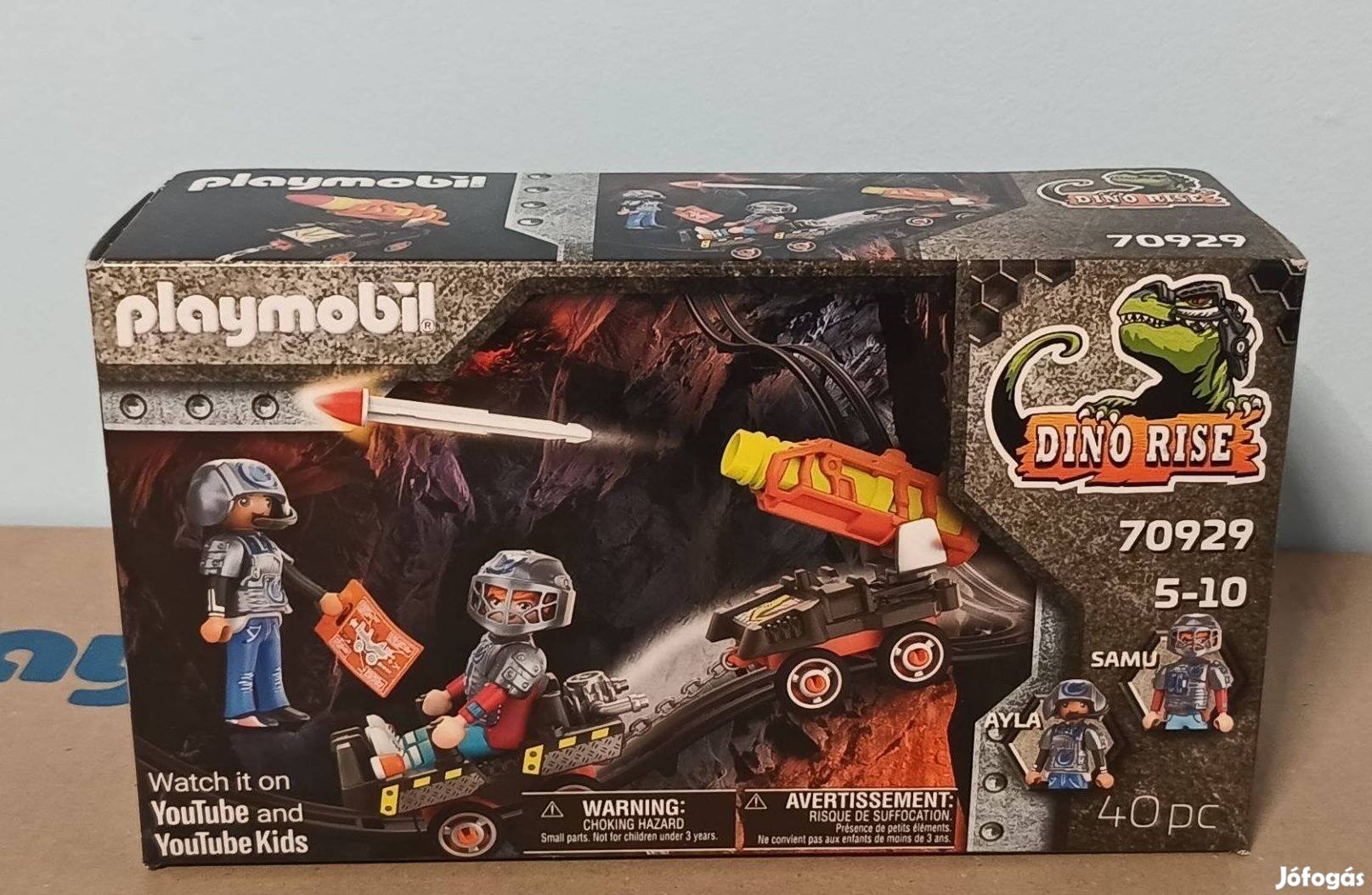 Playmobil Dino Rise 70929 Rakétakocsival A Bányában Bontatlan Új