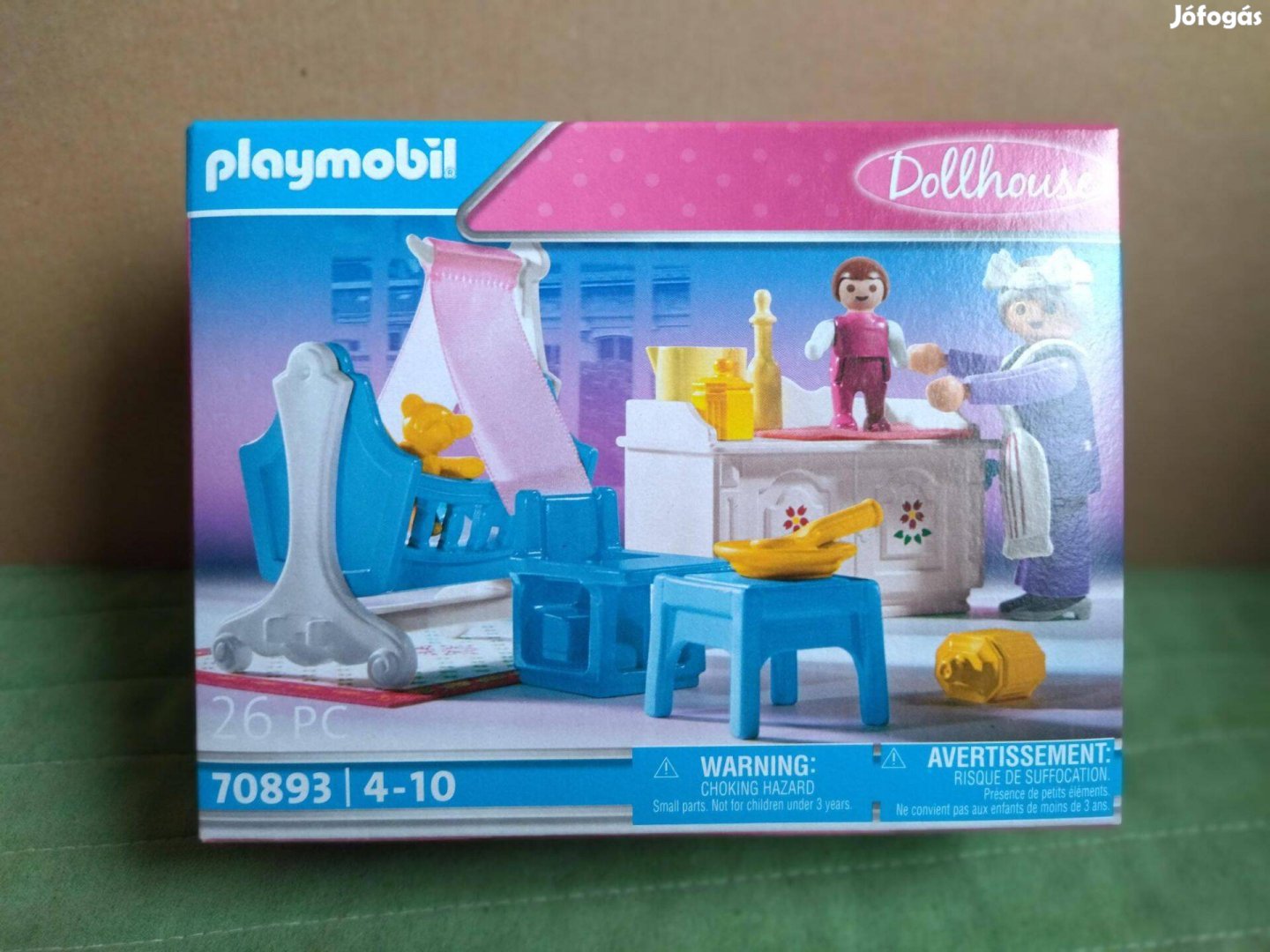 Playmobil Dollhouse 70893 Babaszoba új, bontatlan