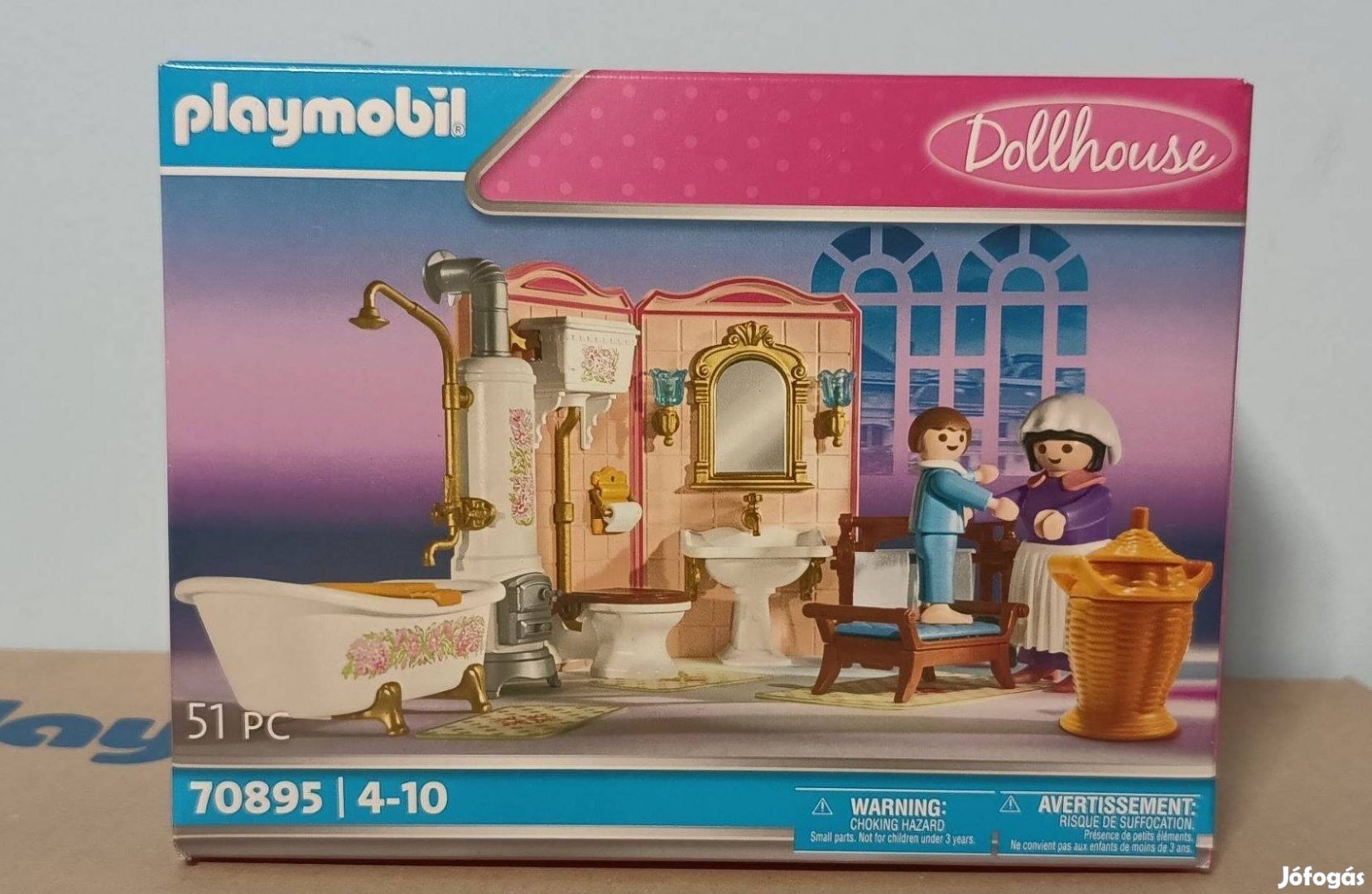 Playmobil Dollhouse 70895 Fürdőszoba Káddal Új Bontatlan