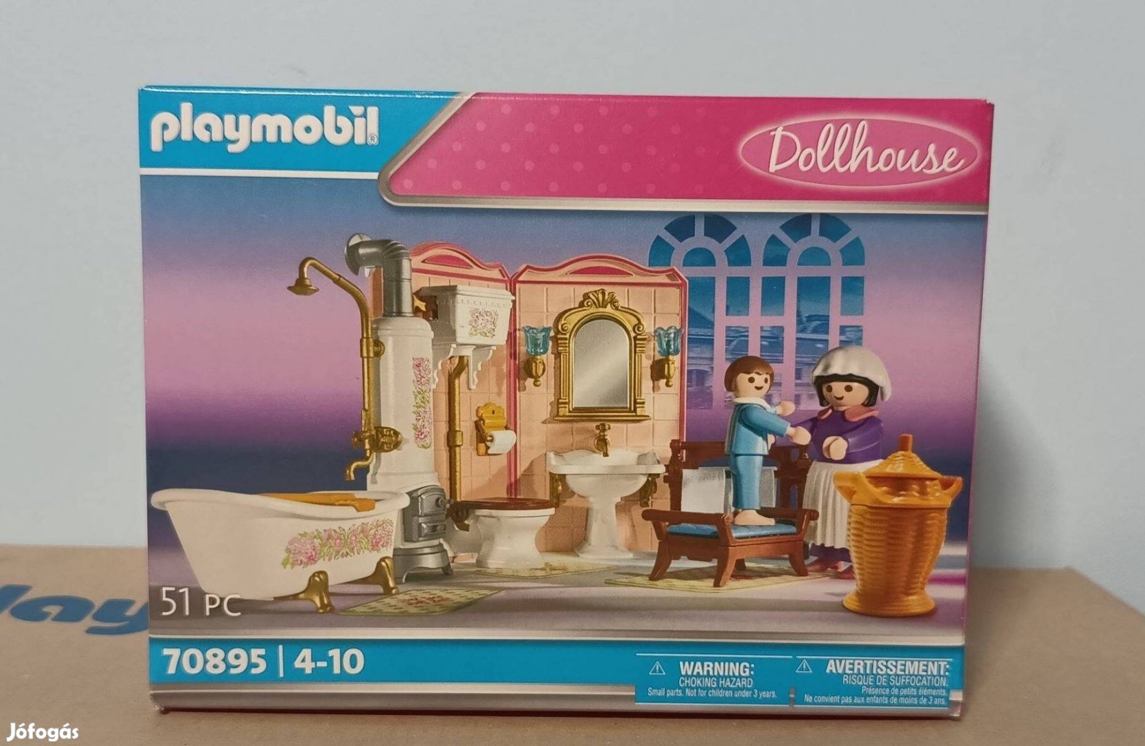 Playmobil Dollhouse 70895 Fürdőszoba Káddal Új Bontatlan