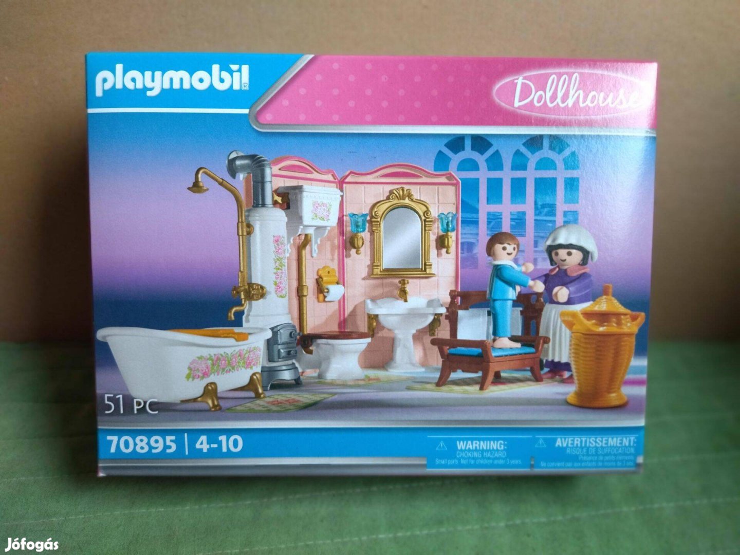 Playmobil Dollhouse 70895 Fürdőszoba új, bontatlan