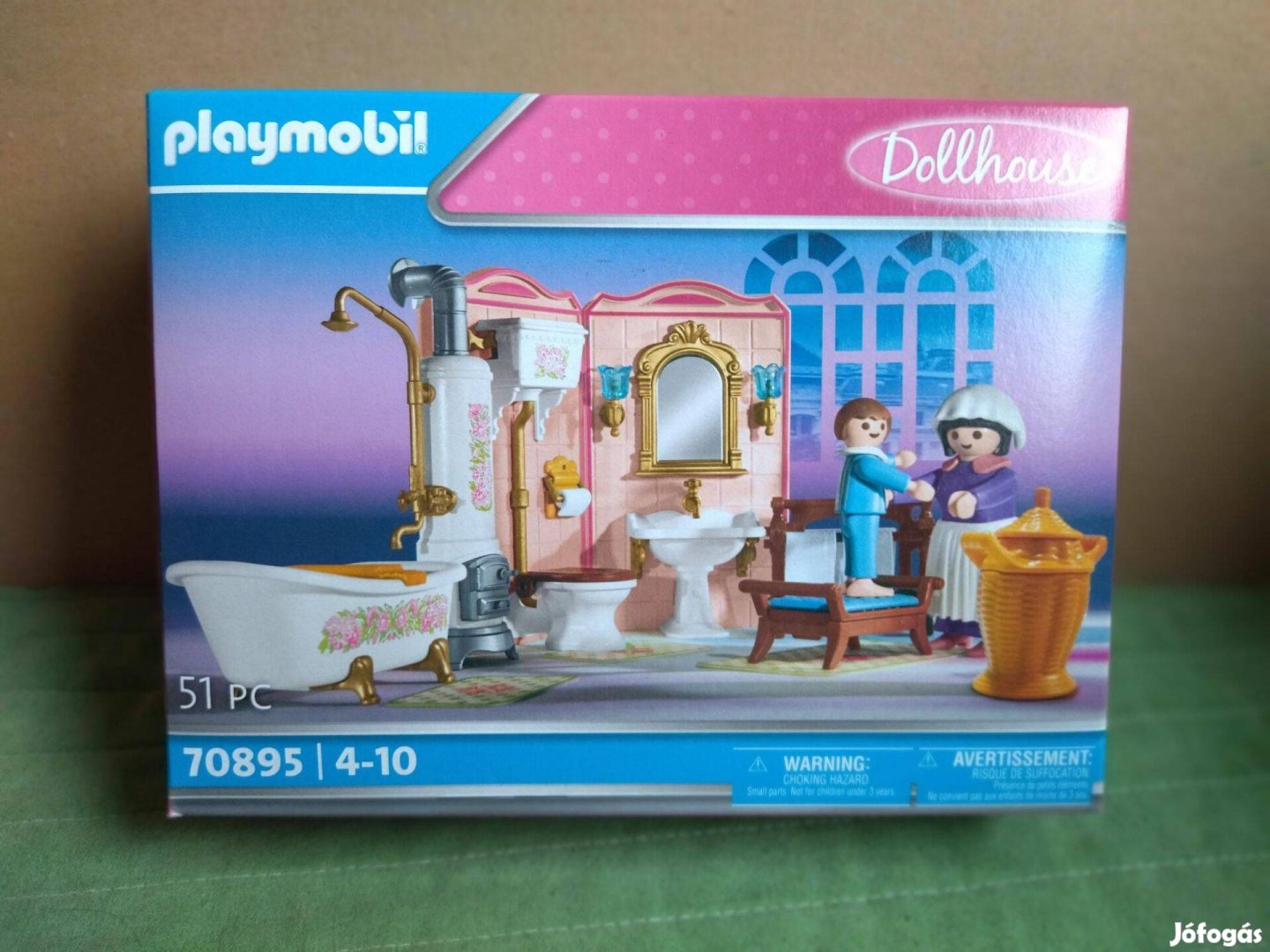 Playmobil Dollhouse 70895 Fürdőszoba új, bontatlan