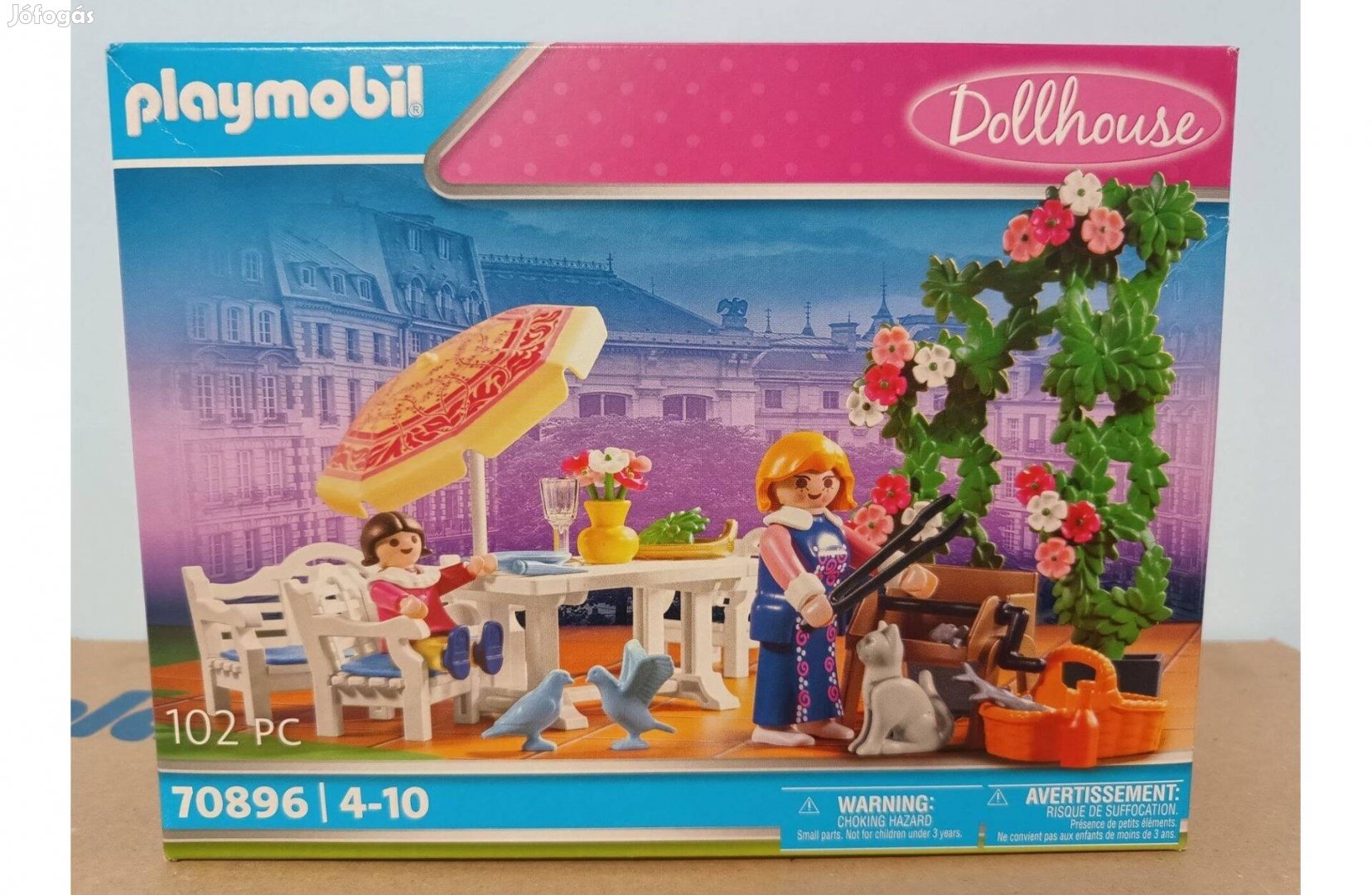 Playmobil Dollhouse 70896 Kerti Terasz Új Bontatlan