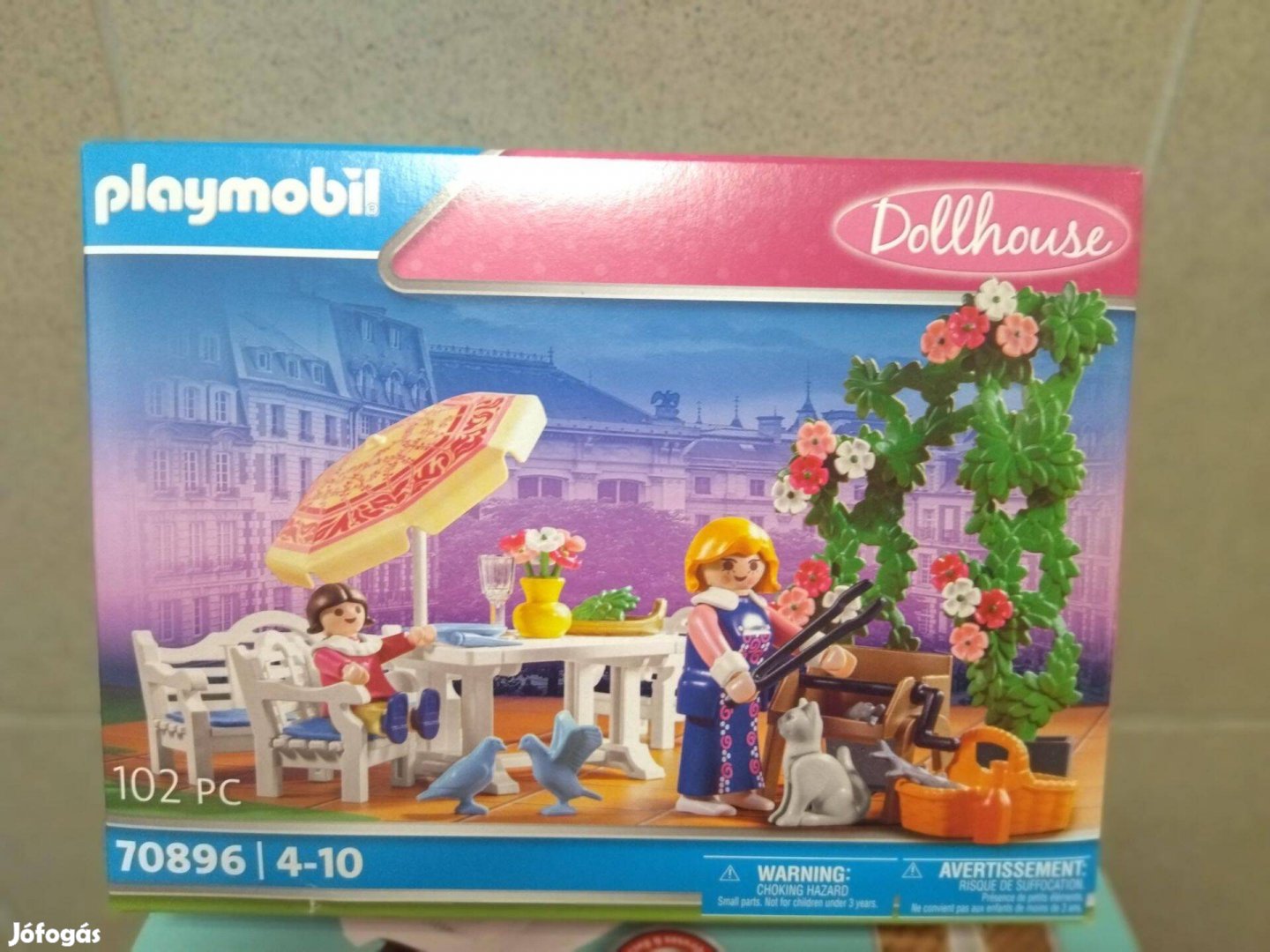 Playmobil Dollhouse 70896 Kerti terasz új, bontatlan
