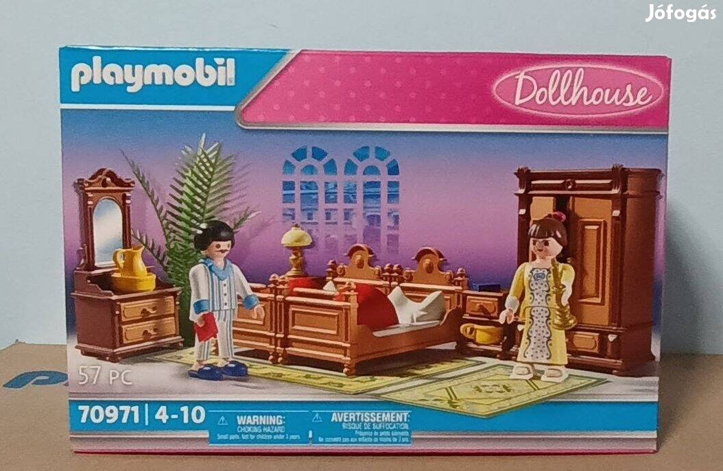 Playmobil Dollhouse 70971 Hálószoba Új Bontatlan