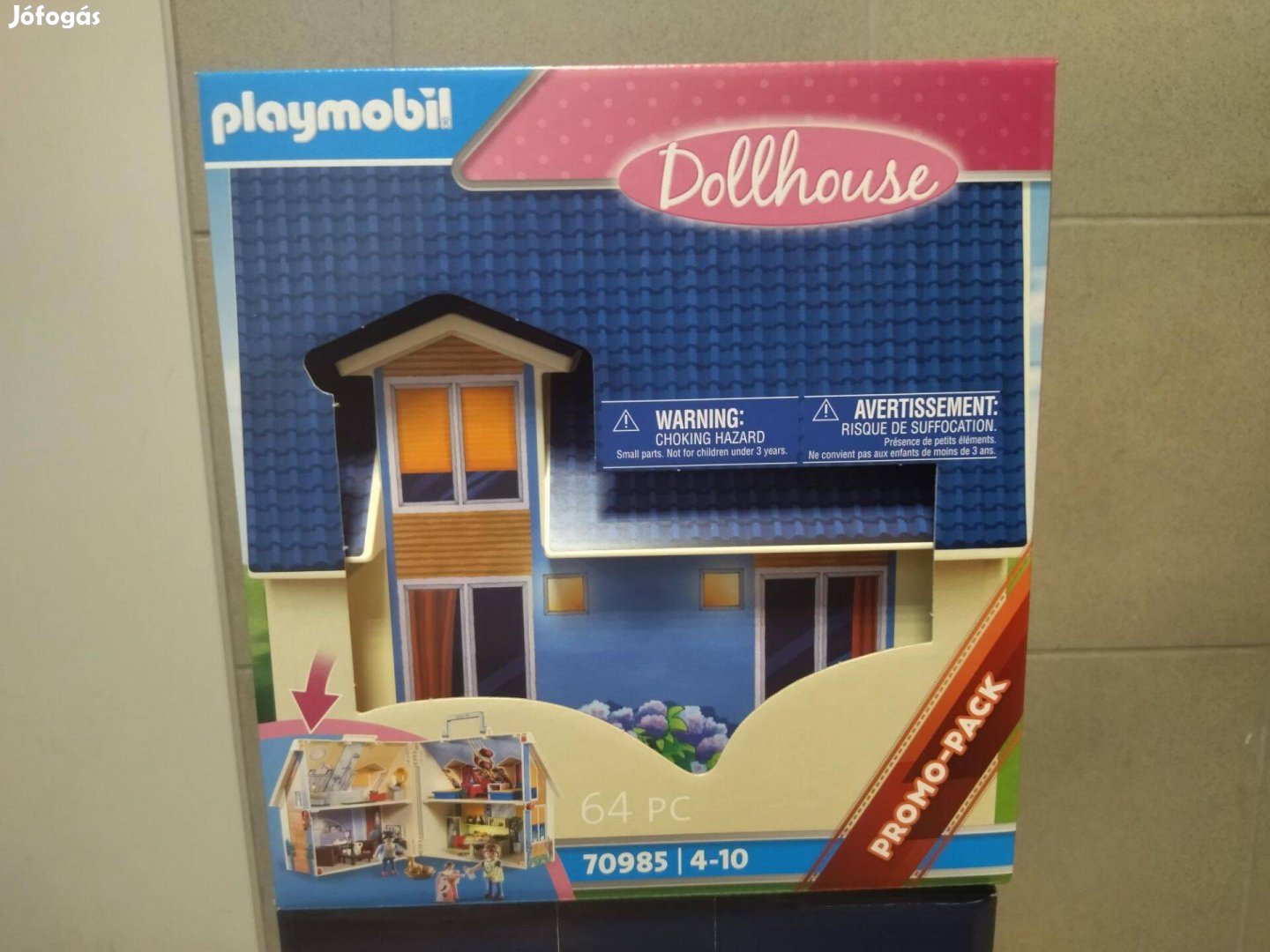 Playmobil Dollhouse 70985 Hordozható családi ház új, bontatlan