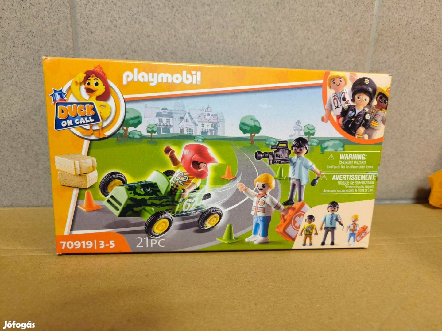 Playmobil Duck On Call 70919 Mentők bevetésen: versenybaleset új