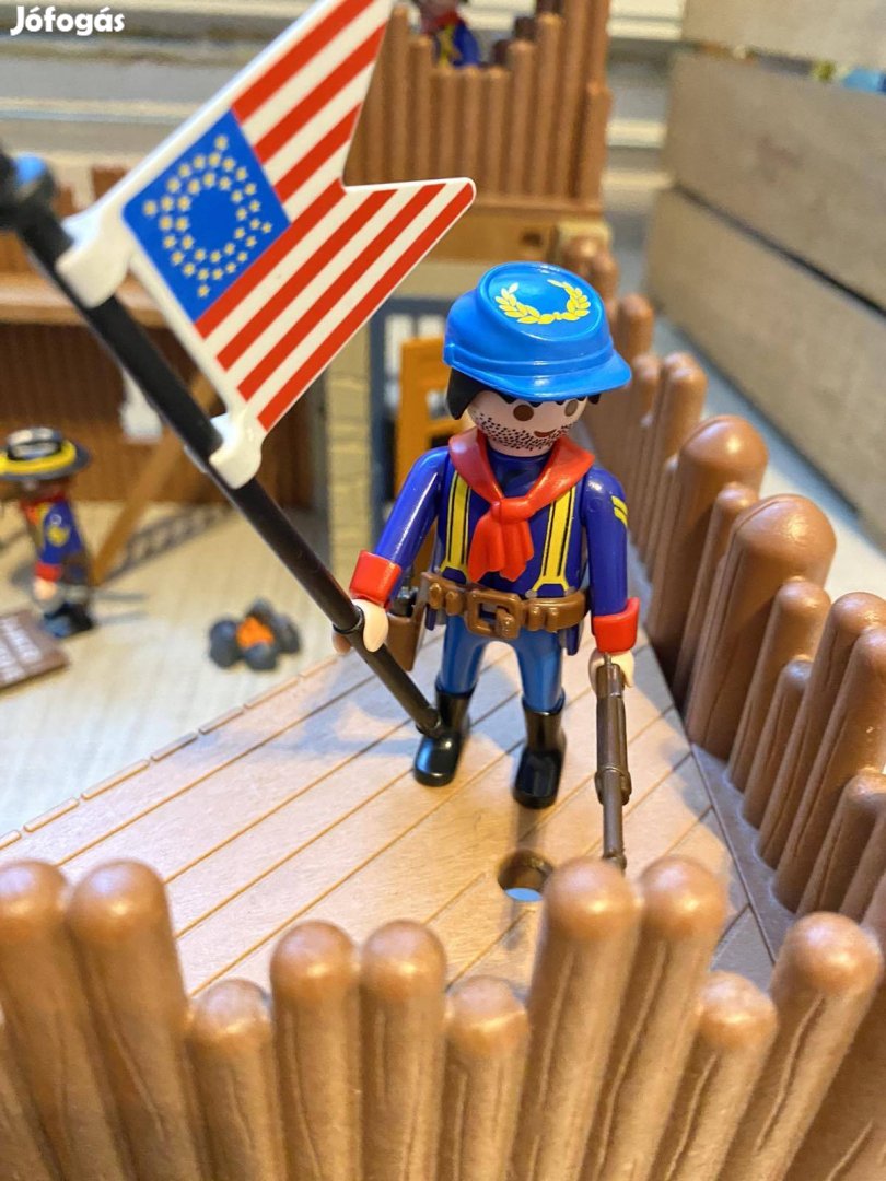 Playmobil Erőd! Fort Reno.  Polgárháborús.. 