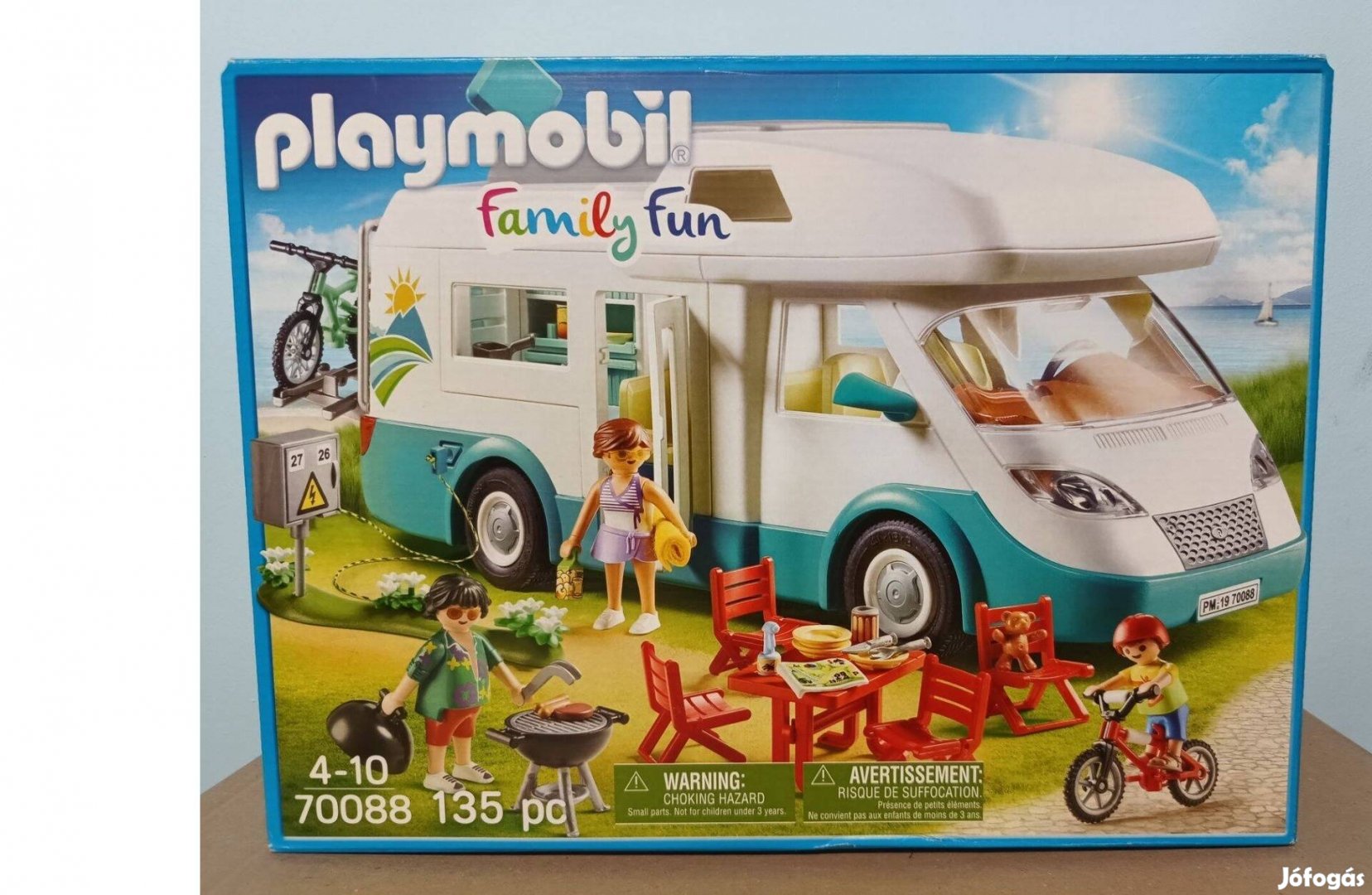 Playmobil Family Fun 70088 Családi Lakóbusz Új Bontatlan