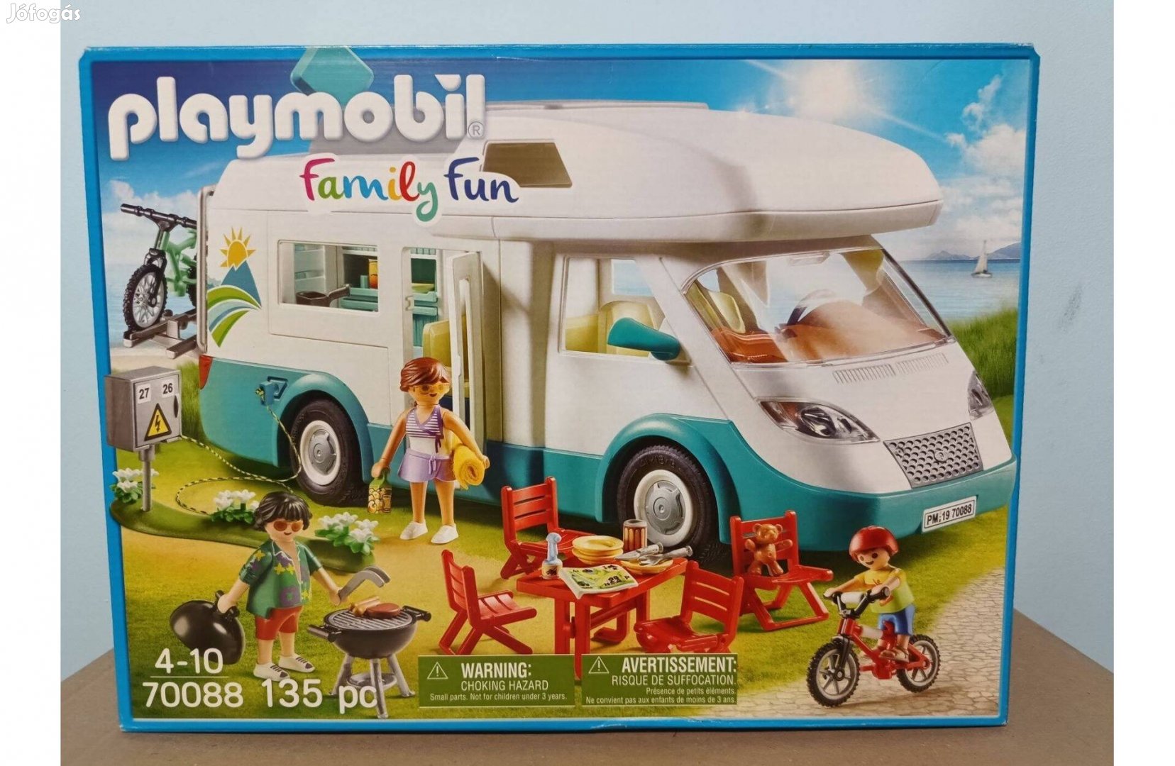 Playmobil Family Fun 70088 Családi Lakóbusz Új Bontatlan