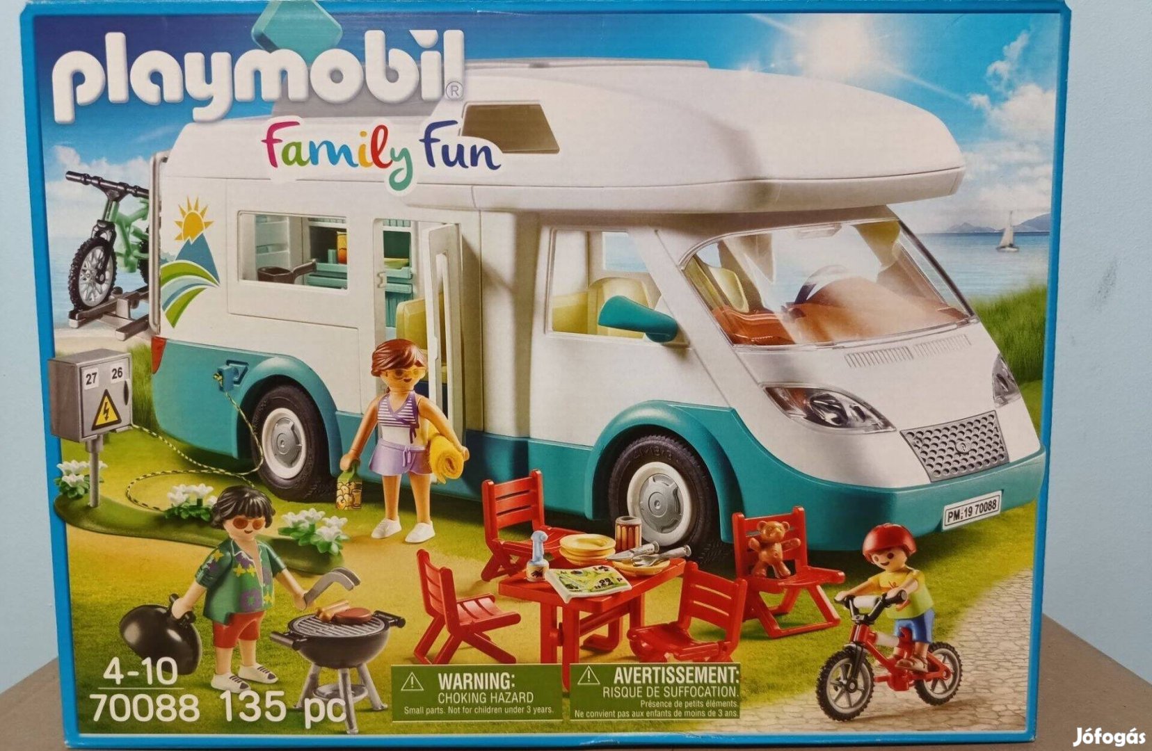 Playmobil Family Fun 70088 Családi Lakóbusz Új Bontatlan