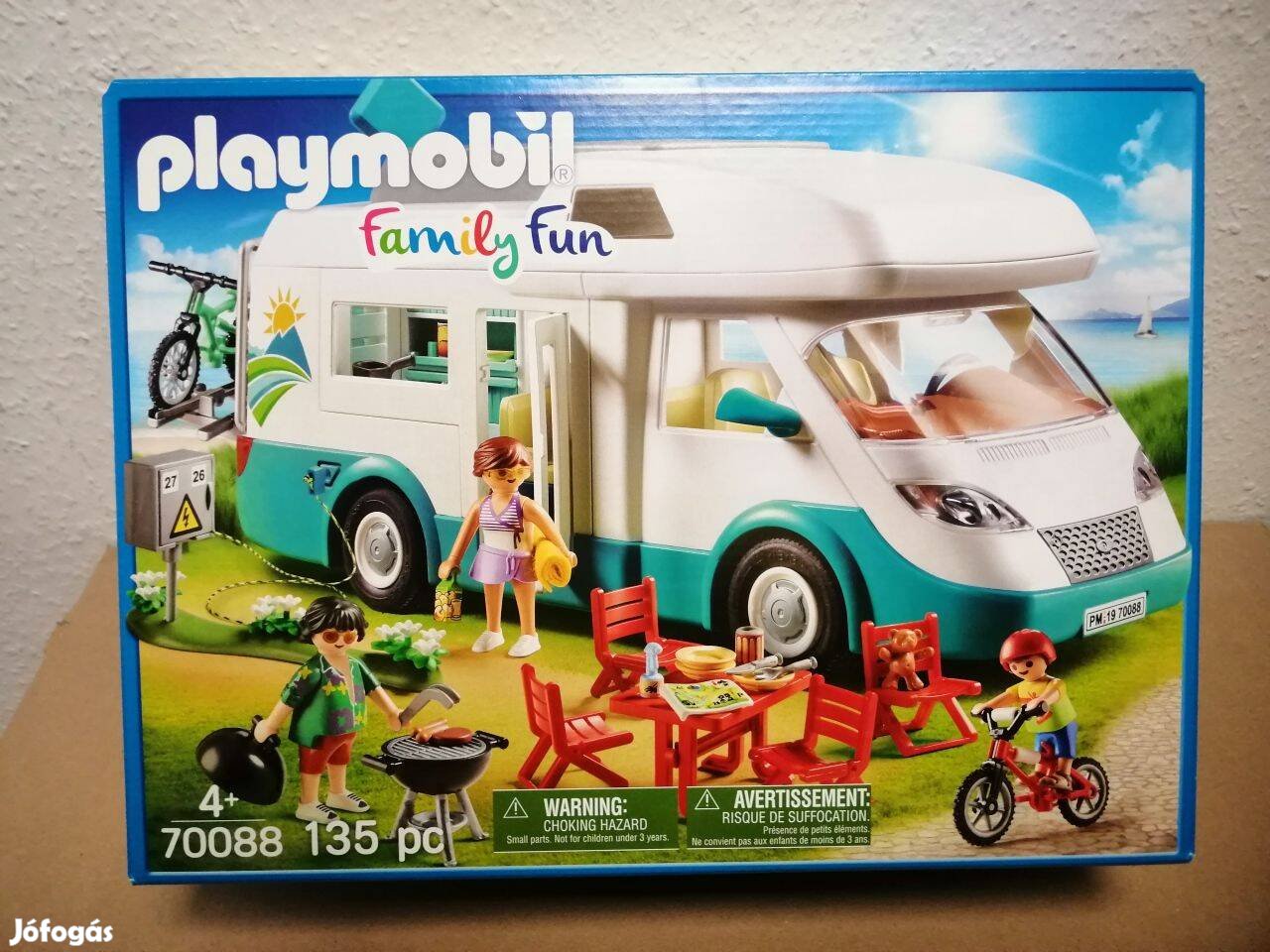 Playmobil Family Fun 70088 Családi lakóautó új, bontatlan