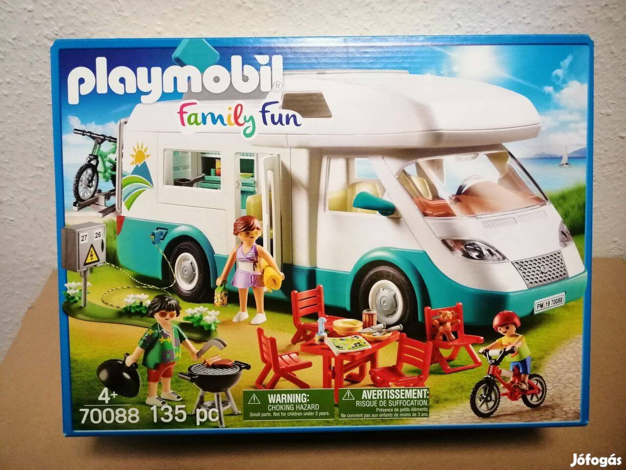 Playmobil Family Fun 70088 Családi lakóautó új, bontatlan