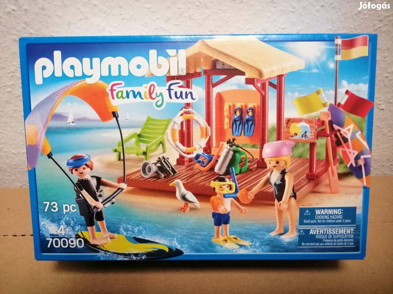 Playmobil Family Fun 70090 Vizisport iskola új, bonttalan