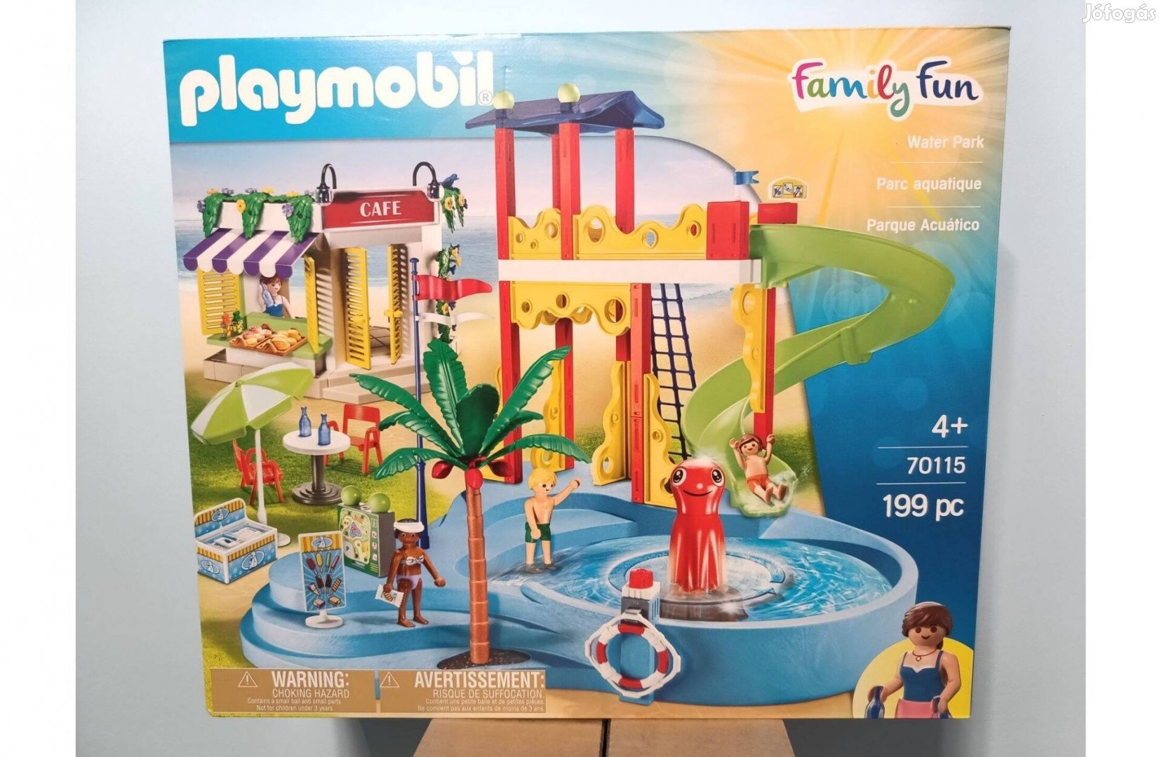 Playmobil Family Fun 70115 Nagy Vízi Park Új Bontatlan