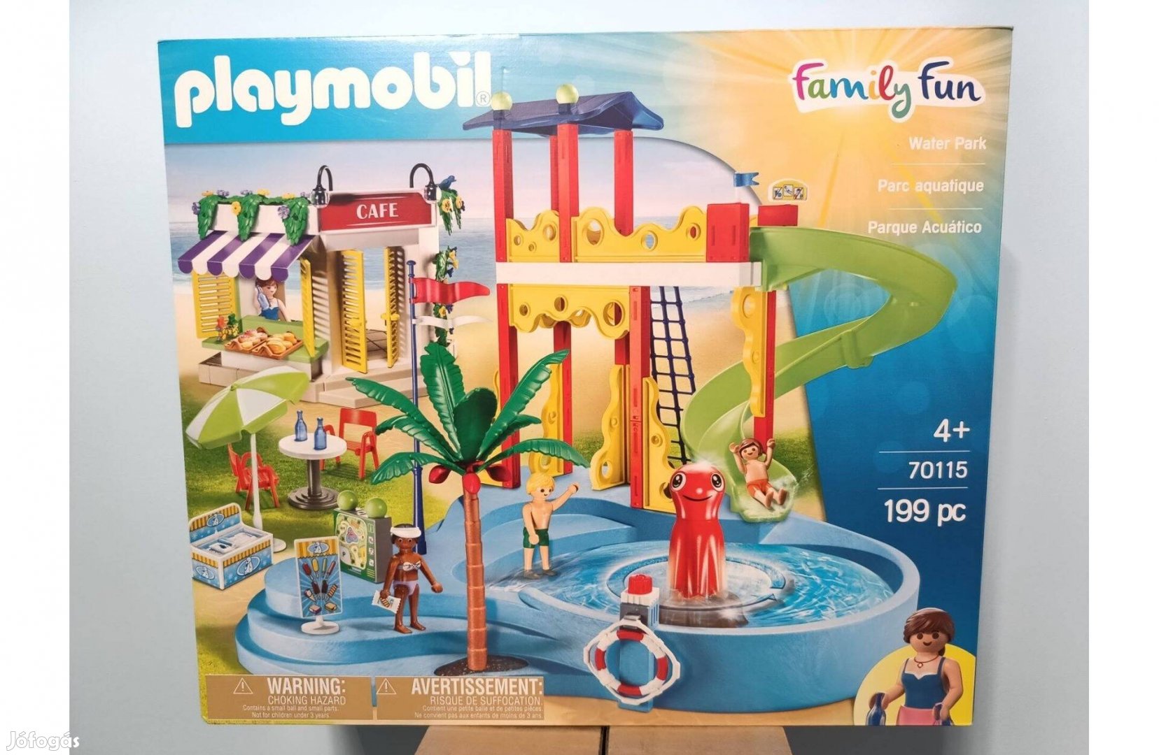 Playmobil Family Fun 70115 Nagy Vízi Park Új Ingy. Száll. Bp-en