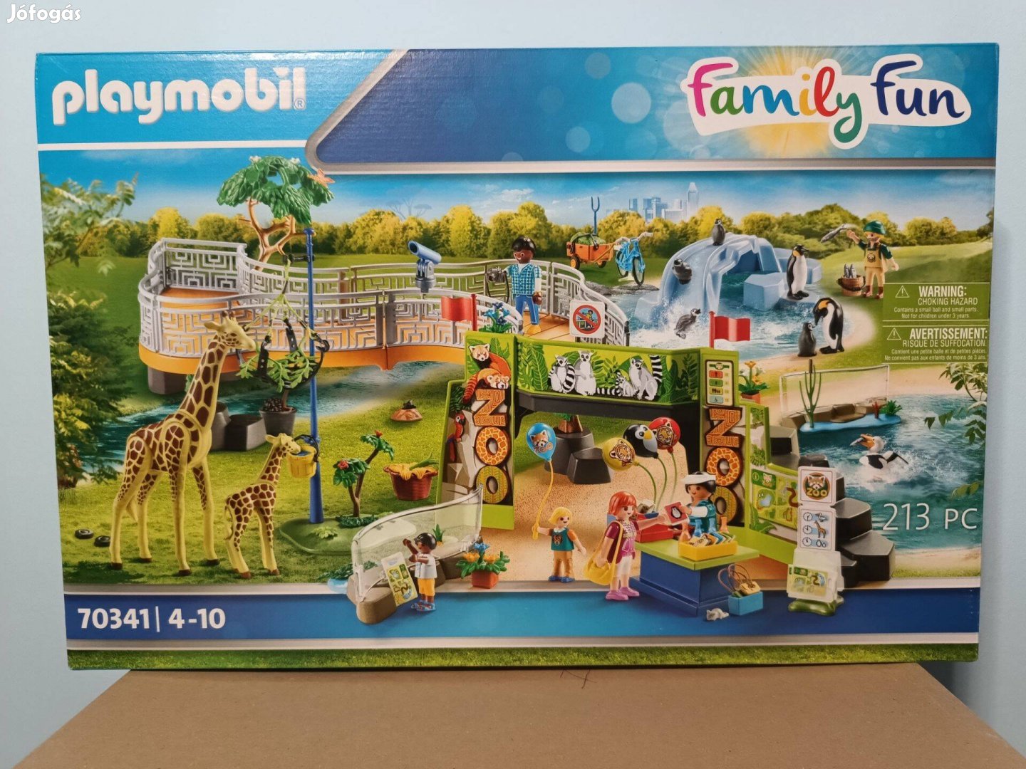 Playmobil Family Fun 70341 Nagy Állatkert Új Bontatlan