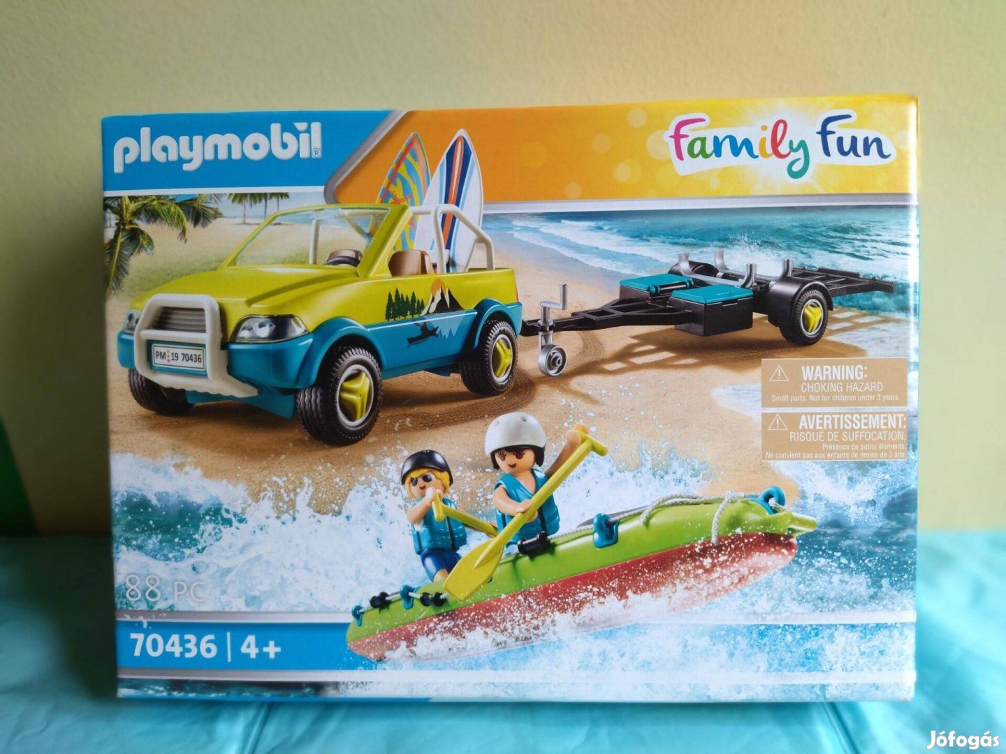 Playmobil Family Fun 70436 Strandautó új, bontatlan