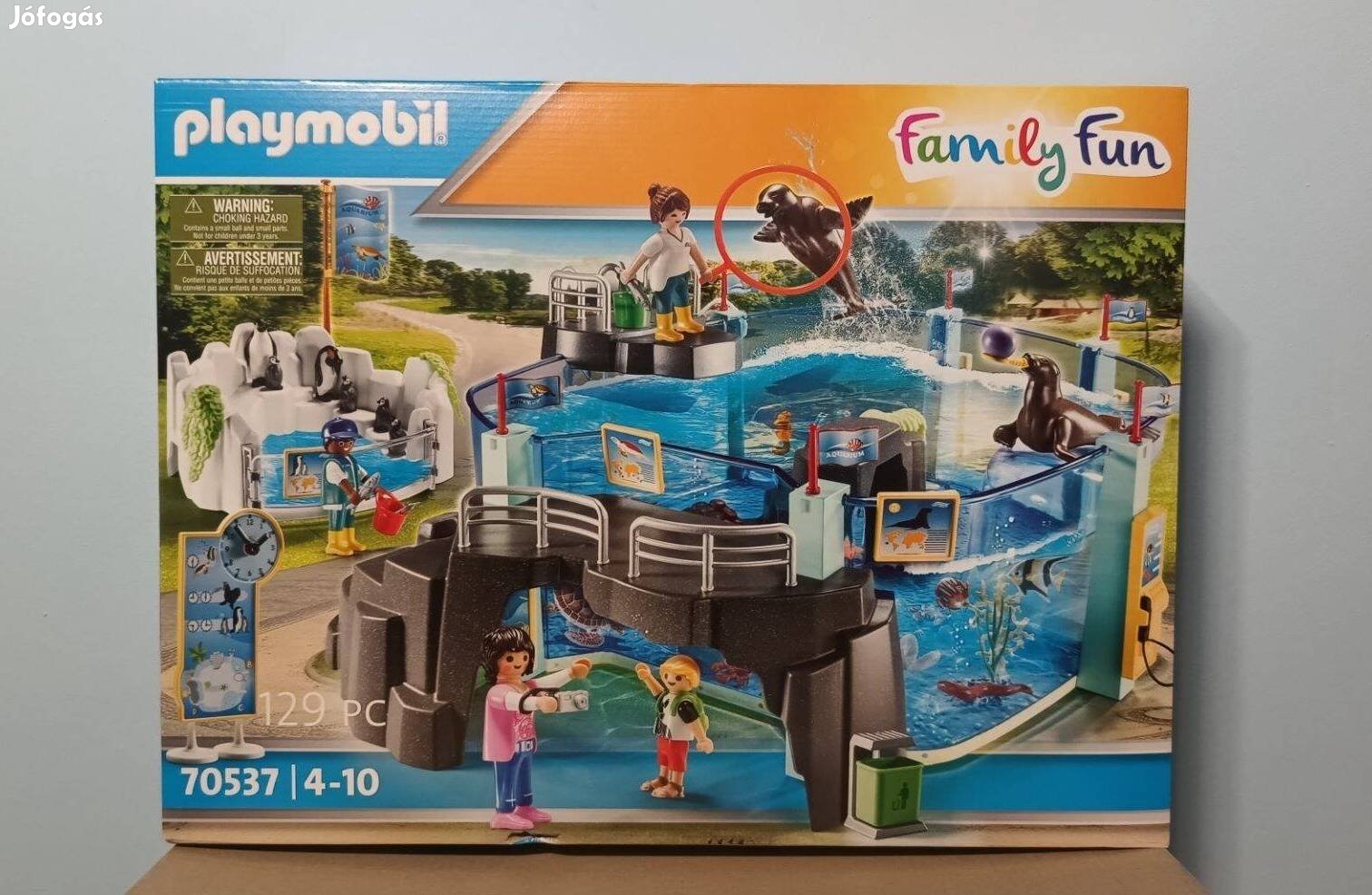 Playmobil Family Fun 70537 Vízi Állatkert Akvárium Új Bontatlan