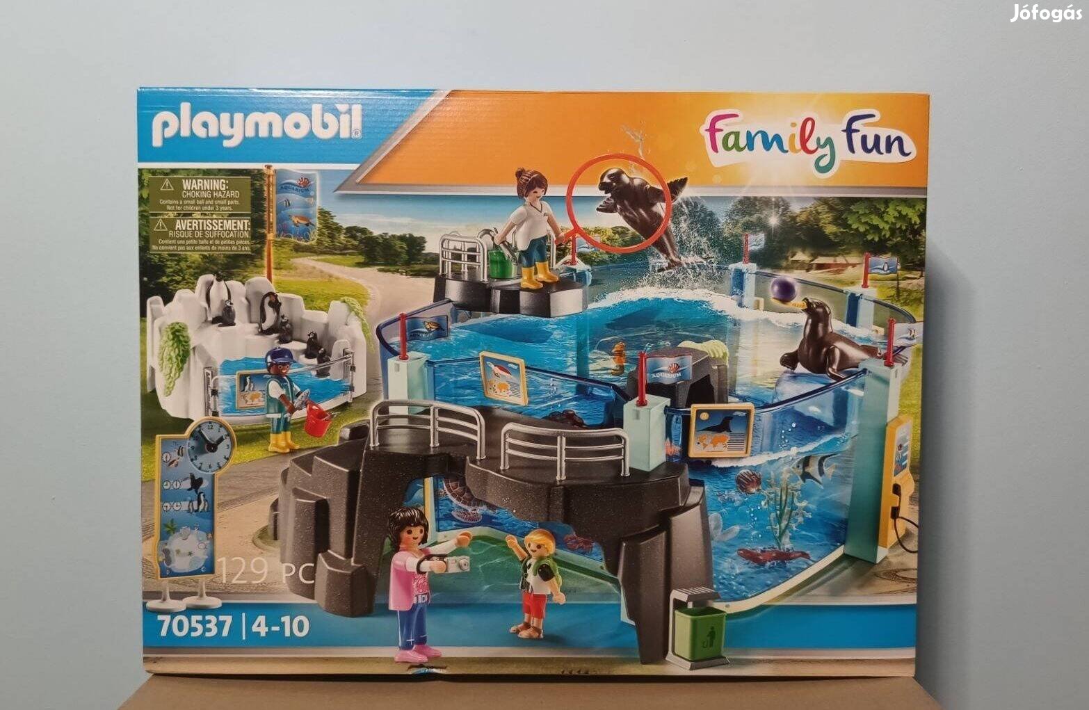 Playmobil Family Fun 70537 Vízi Állatkert Akvárium Új Ingy Száll Bp-en