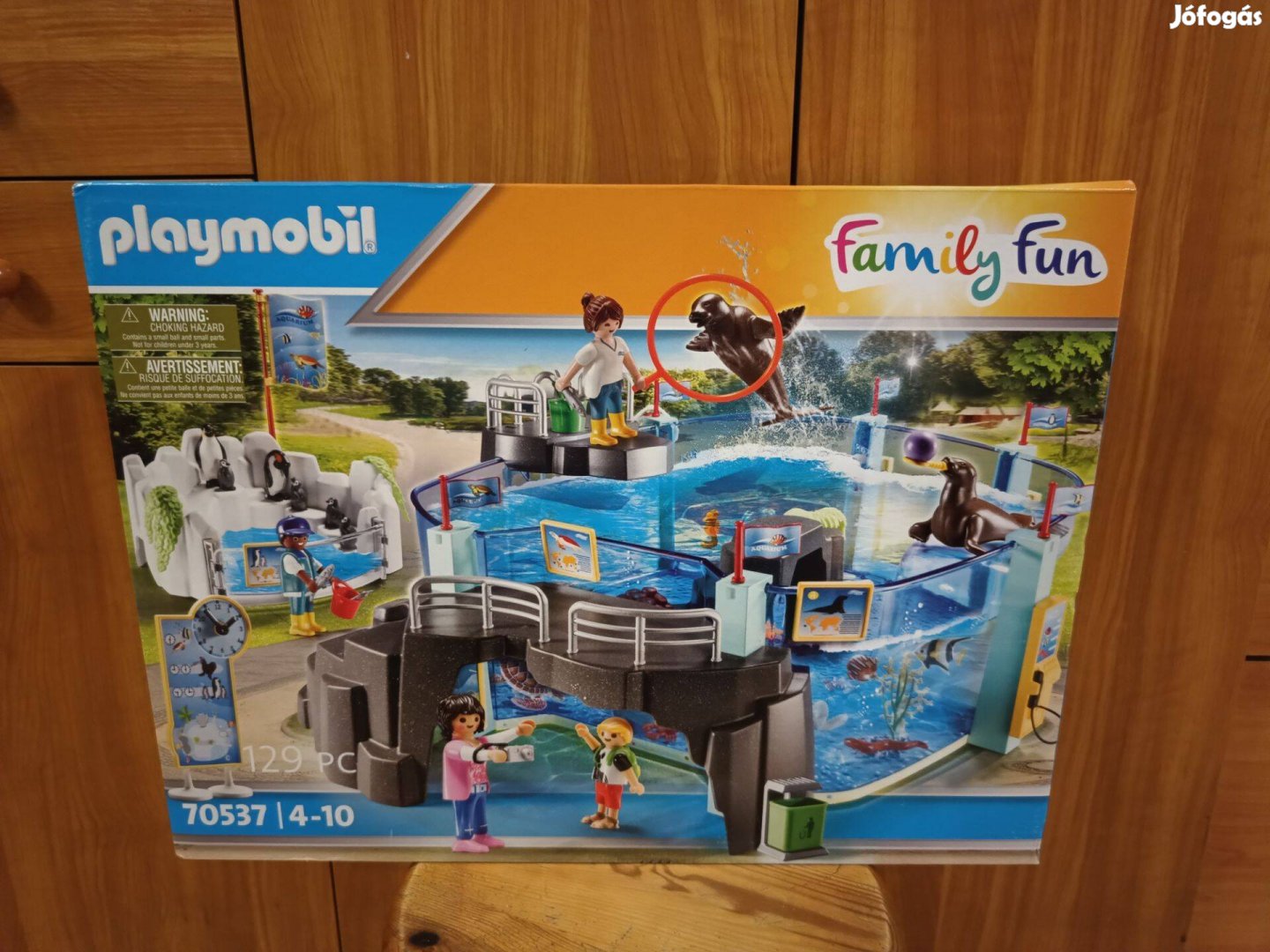 Playmobil Family Fun 70537 Vízi Állatkert Új Bontatlan Ingy Száll Bpen