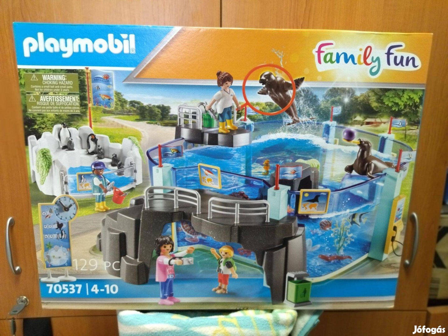 Playmobil Family Fun 70537 Vízi állatkert új, bontatlan