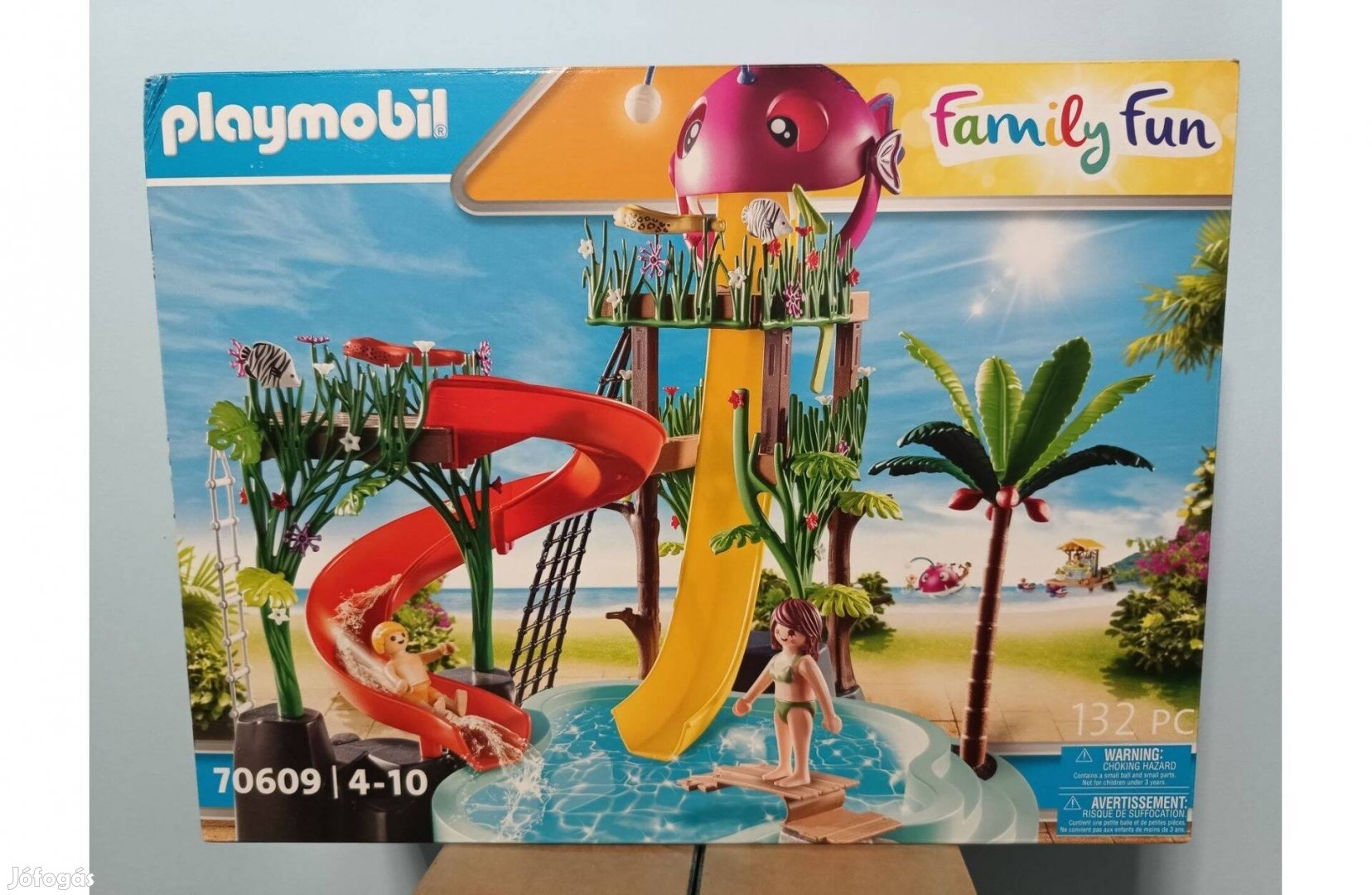 Playmobil Family Fun 70609 Tropical Vízi Park Csúszdával