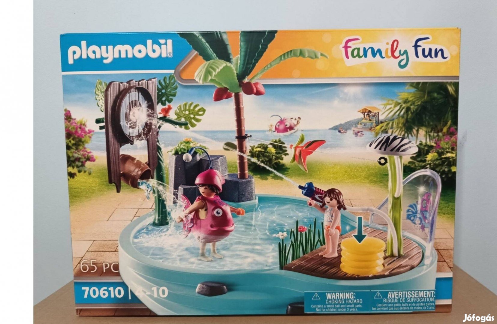 Playmobil Family Fun 70610 Élménymedence Spriccelővel Új Bontatlan