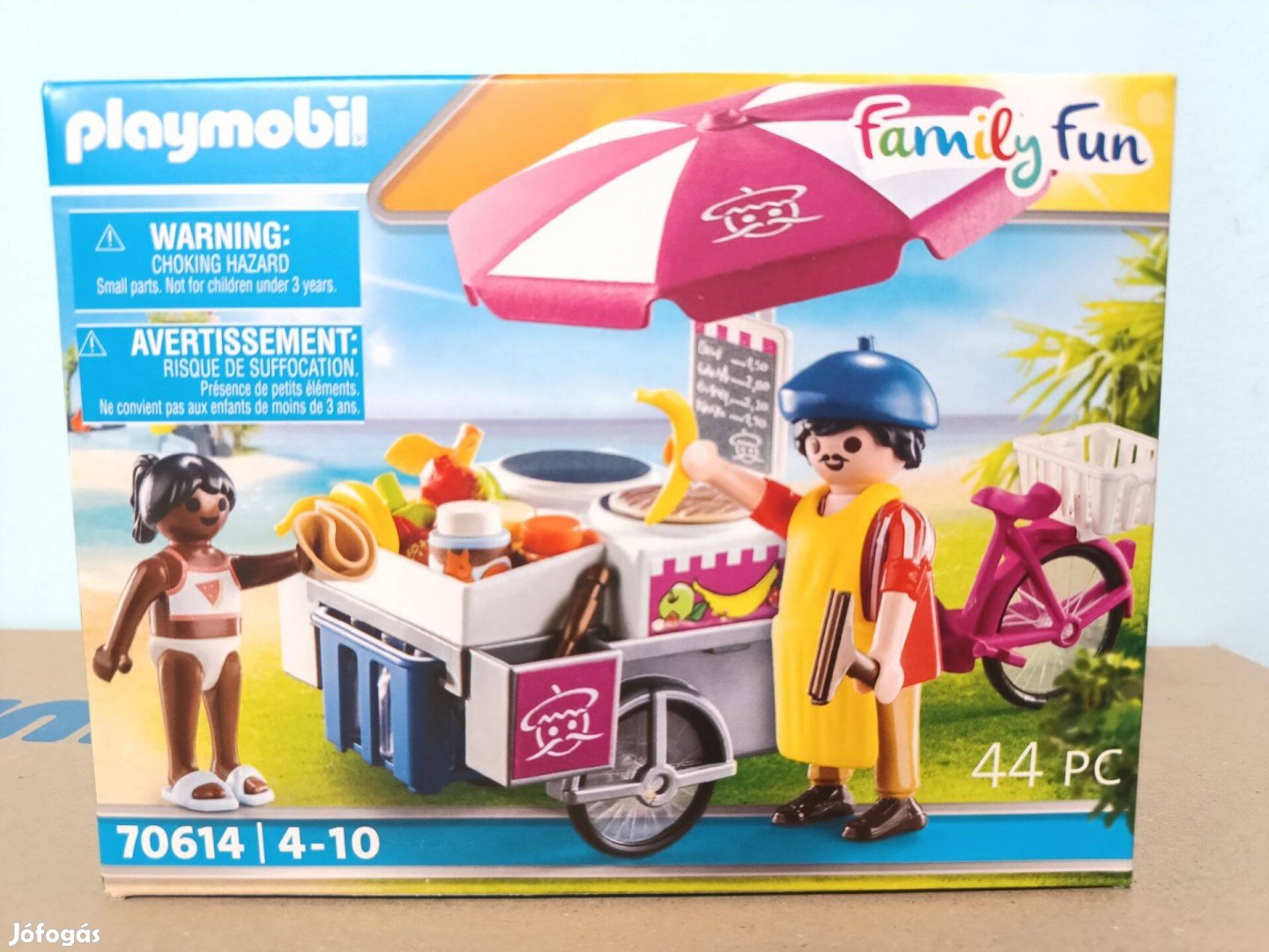 Playmobil Family Fun 70614 Palacsintaárus Új Bontatlan