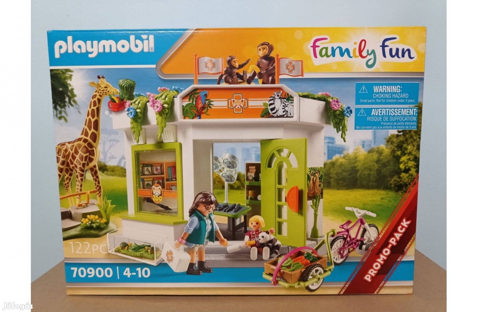 Playmobil Family Fun 70900 Állatkert Állatorvosi Rendelője Új