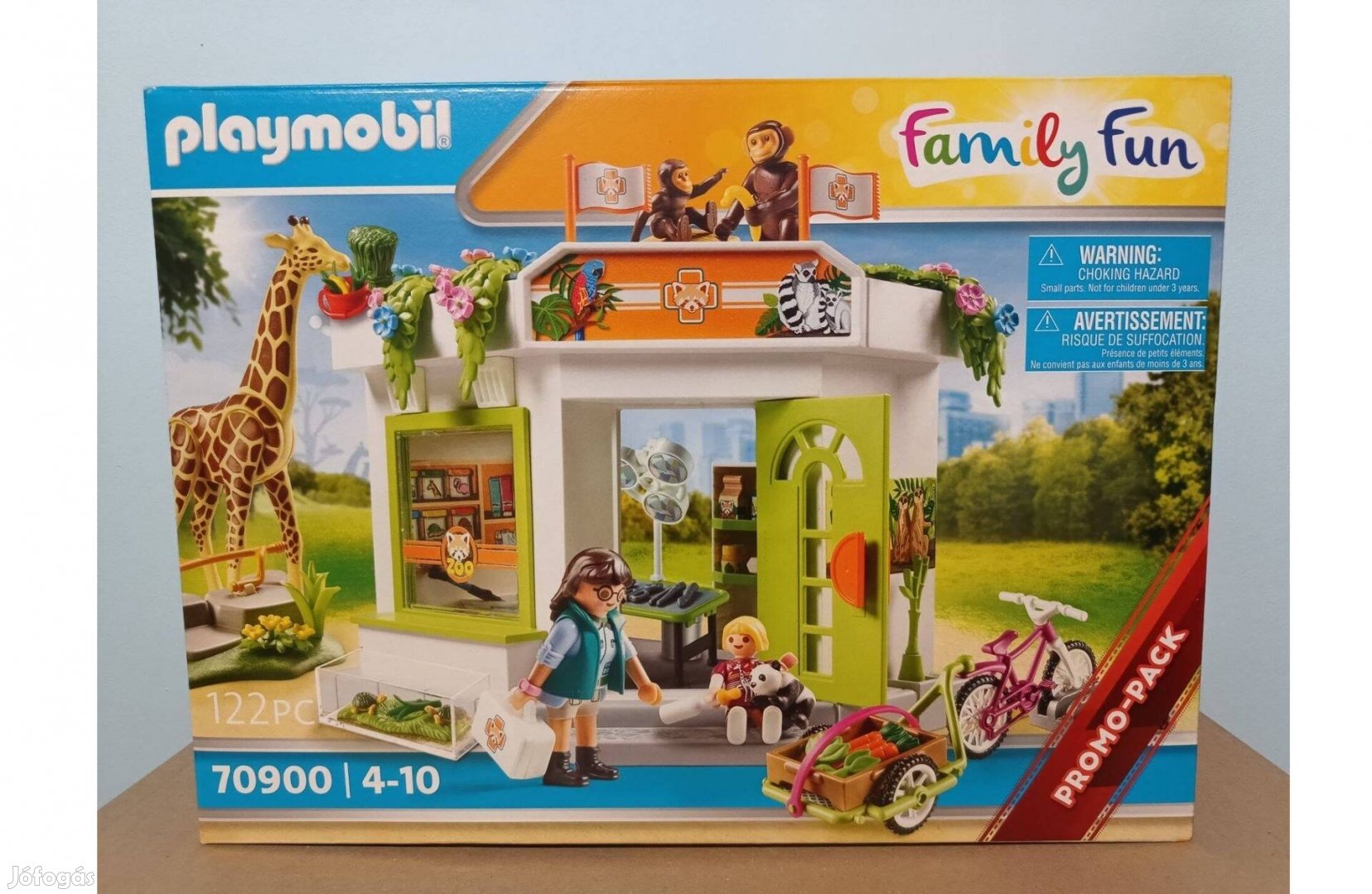 Playmobil Family Fun 70900 Állatkert Állatorvosi Rendelője Új