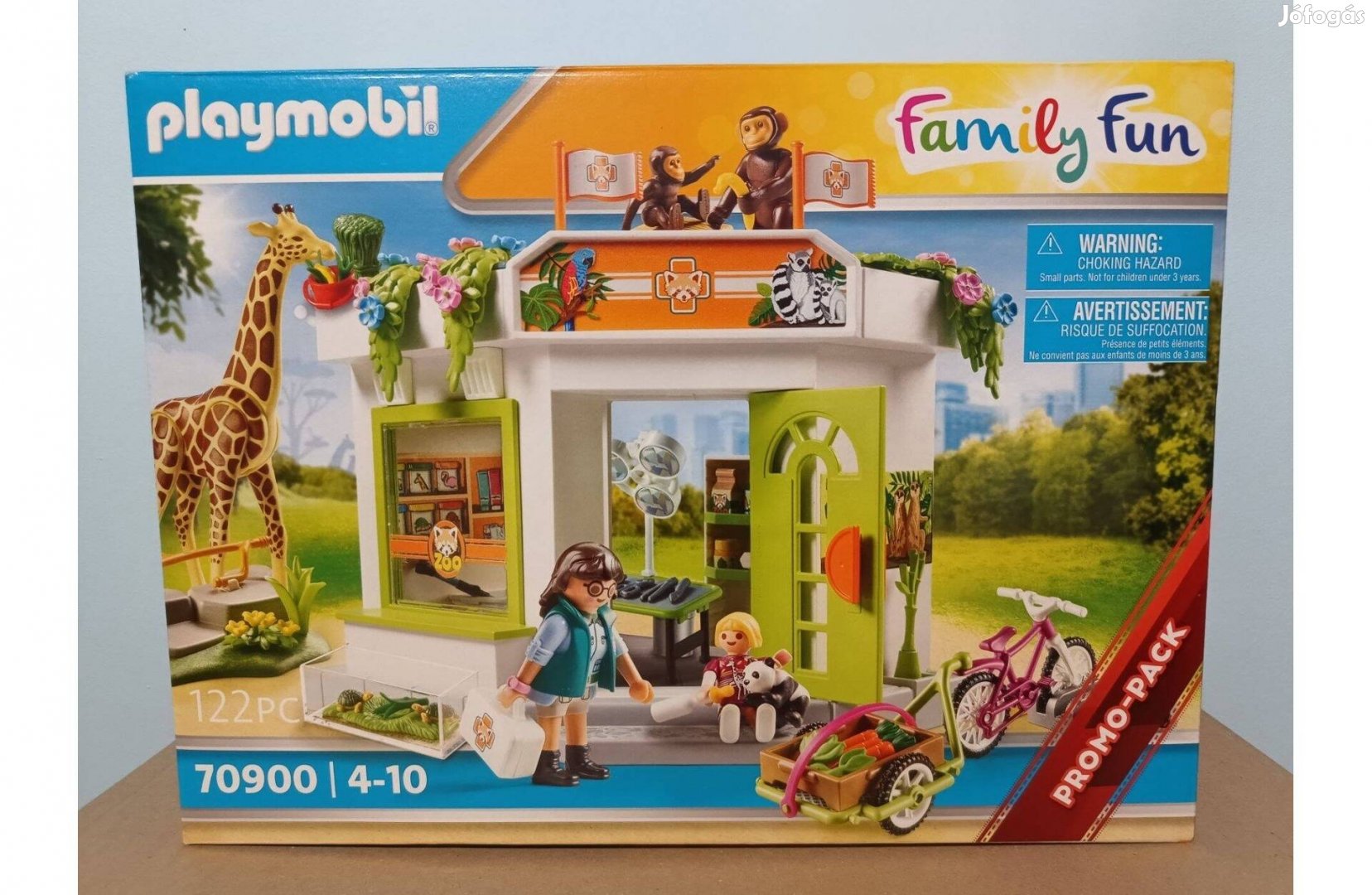 Playmobil Family Fun 70900 Állatkert Állatorvosi Rendelője Új