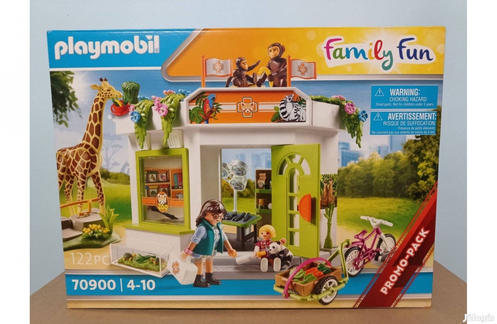 Playmobil Family Fun 70900 Állatkert Állatorvosi Rendelője Új Bontatla