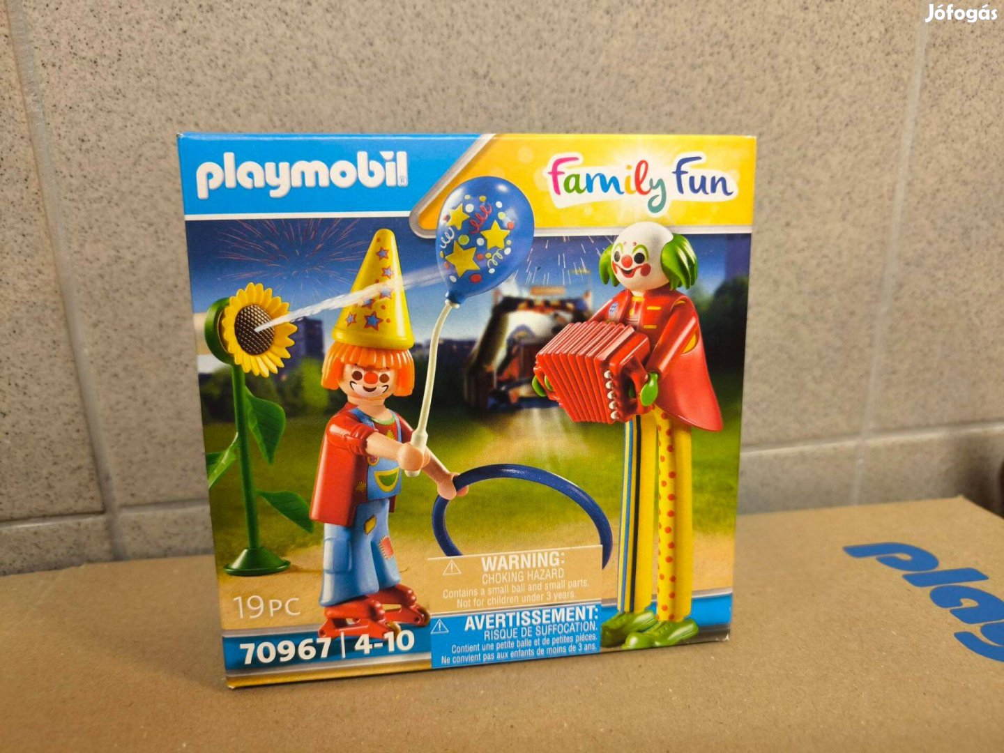 Playmobil Family Fun 70967 Cirkuszi bohócok új, bontatlan